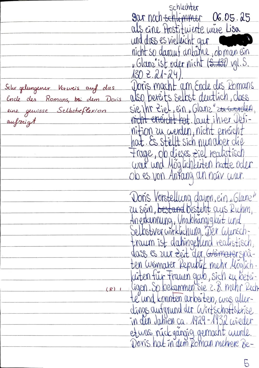 Klausur Nr. 3
Erörterung eines literarischen Textes
Qualifikationsphase, Jahrgang 12
Deutsch Grundkurs
Datum: 06.05.2025
Zeit: 90 Minuten
Li