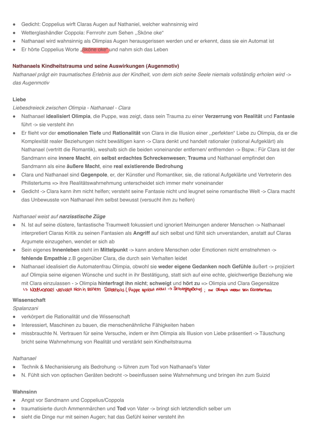 DEUTSCH Themen Überblick:
erhöhtes Niveau (Leistungskurs):
Lyrik der Romantik - Q1
ABI 2025 LERNZETTEL
E.T.A. Hoffmann: Der Sandmann - Q1
Ge