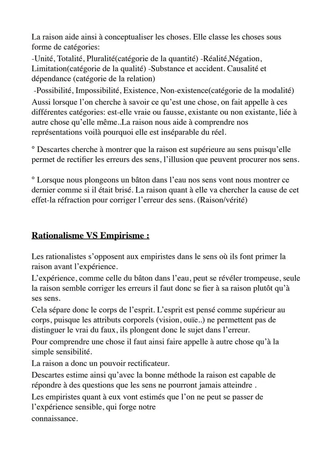 Introduction
La Raison
Expliquer ce qu'est la raison c'est avant tout expliquer qui est le
sujet rationnel. La raison s'accompagne toujours