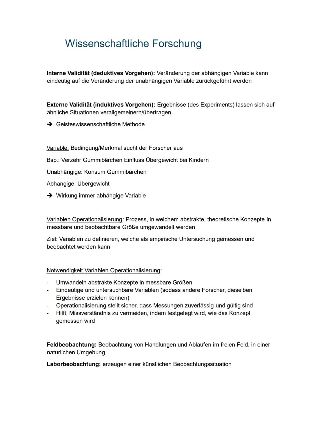 PP Zusammenfassung Abitur 2025 --- OCR Start ---
Forschungsablauf im empirisch-
quantitativen Forschungsparadigma
Wissenschaftliche Frageste