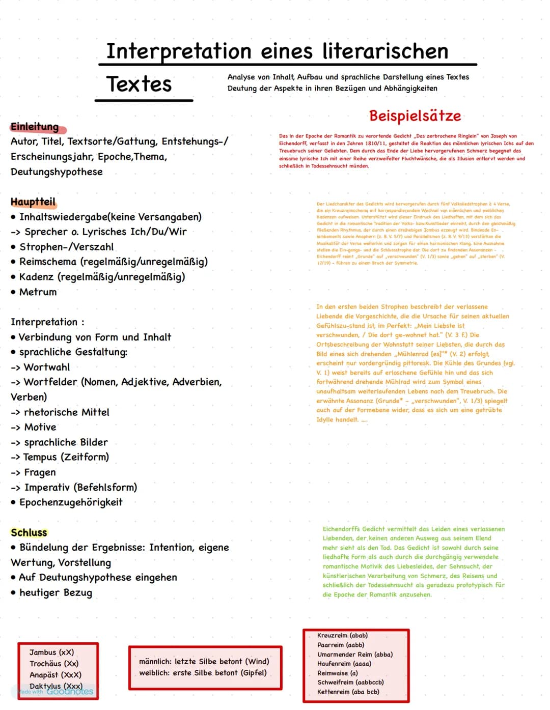 Made with Goodnotes • Liebeskonzepte in der Lyrik
• Georg Büchner: Woyzeck
Themen
• Sprache in politisch-gesellschaftlichen Verwendungszusam