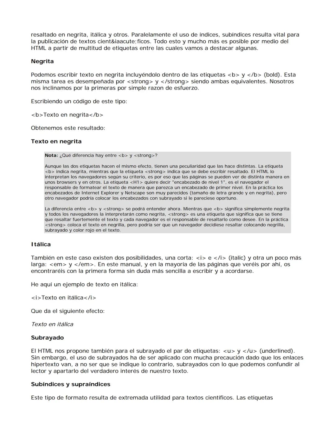 # Manual de HTML
HTML es el lenguaje utilizado como base para crear las páginas web. En este manual explicamos en profundidad como utilizar