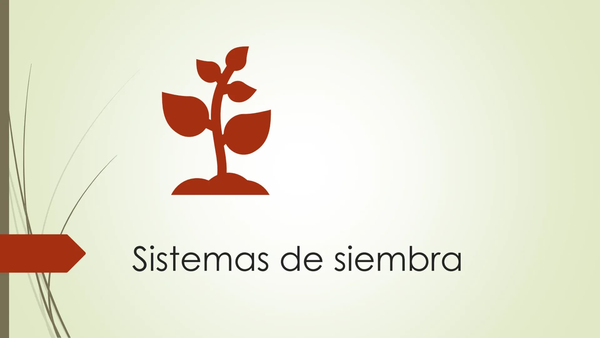 # Praderas y Especies
Forrajeras
Clase 5 Rutas de mejoramiento de praderas naturales
Vía rápida
Vía lenta
Rotación de cultivos
(raps, trigo,