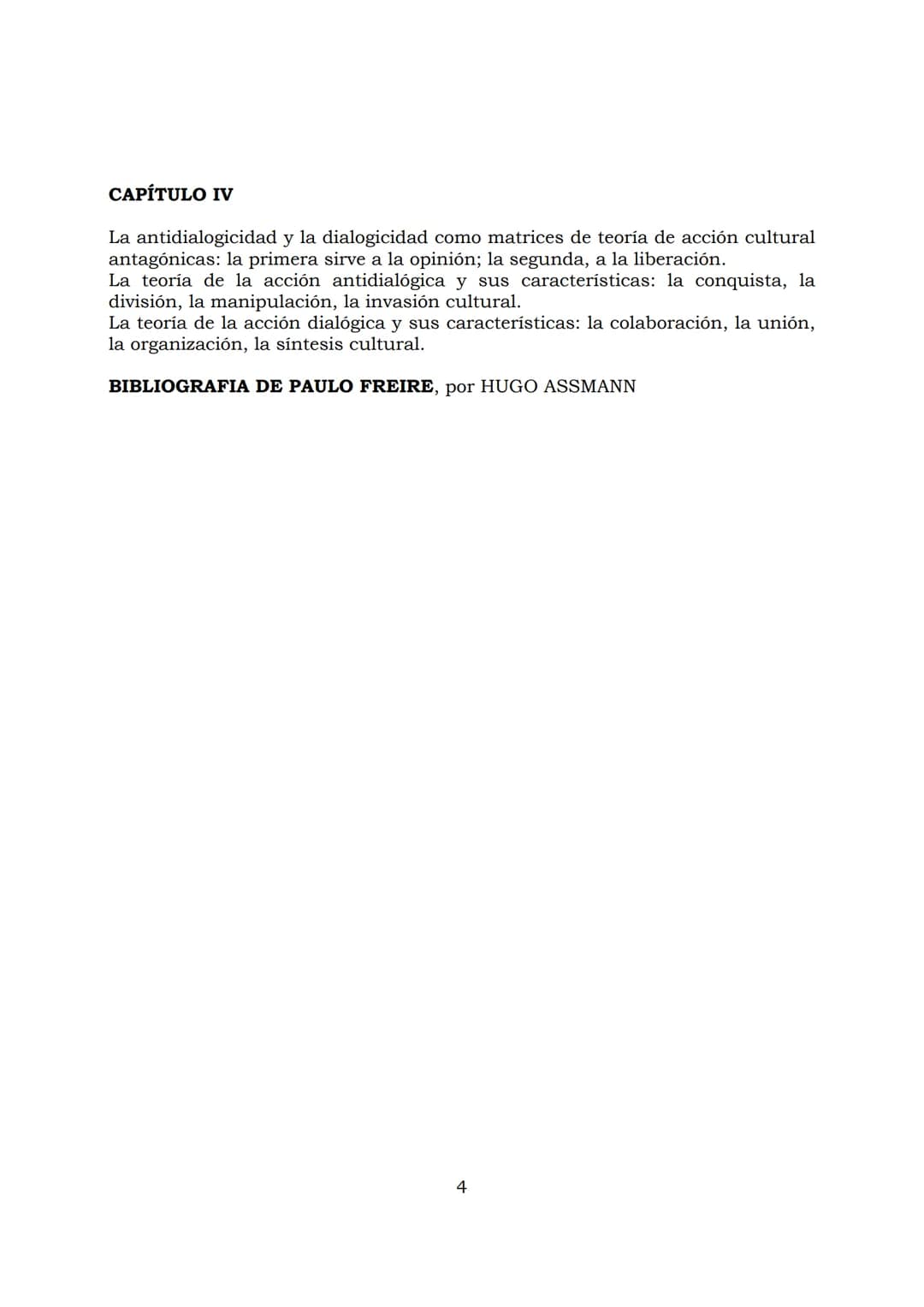 # PEDAGOGÍA DEL OPRIMIDO
Paulo Freire
1 INDICE
APRENDER A DECIR SU PALABRA. EL MÉTODO DE ALFABETIZACIÓN DEL
PROFESOR PAULO FREIRE, por ER
