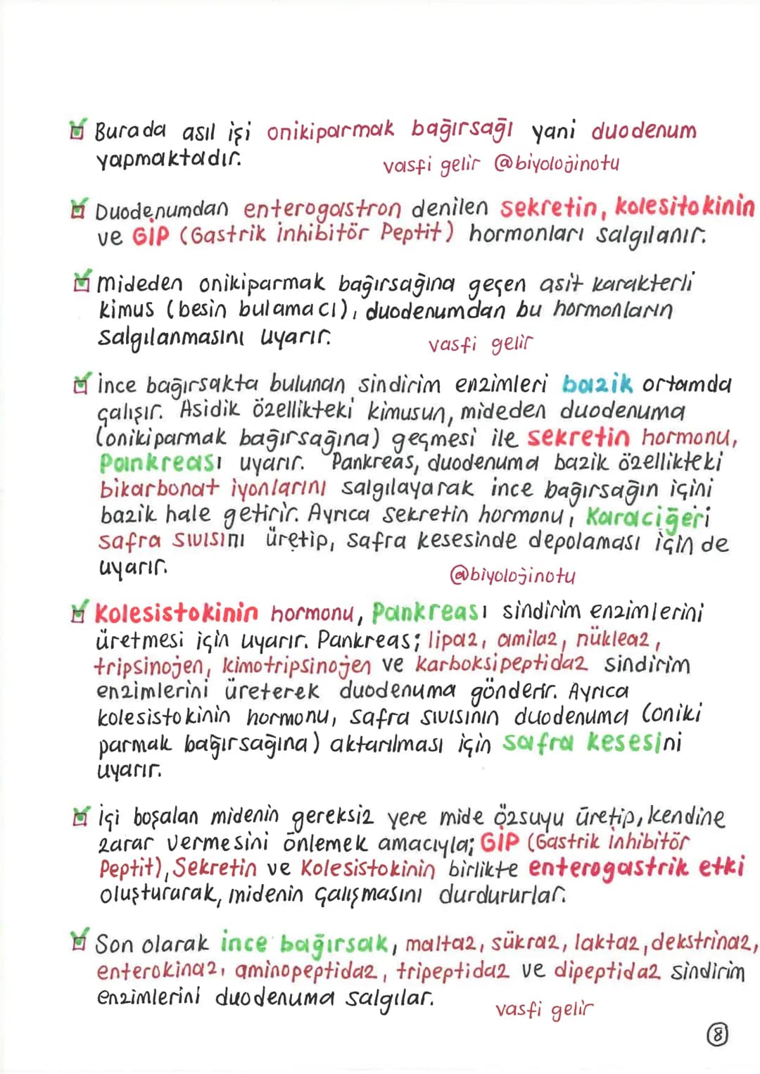 SİNDİRİM SİSTEMİ
Alınan besinlerin hücre zarından geçebilecek kadar
küçük maddelere parçalanması olayına sindirim denir.
Sindirim olayı, mek