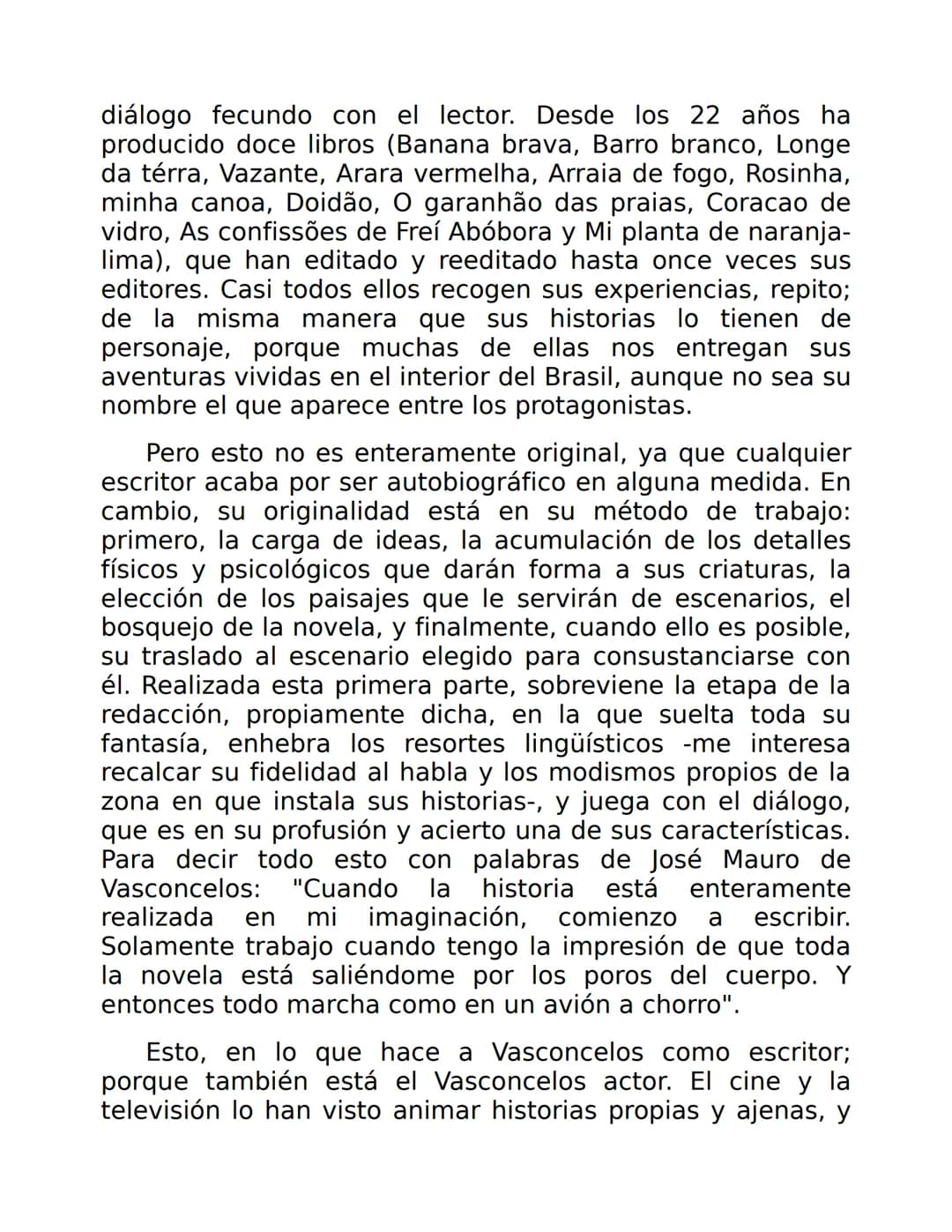 # Mi planta de naranja-lima
José Mauro
de Vasconcelos
Editorial El Ateneo Historia de un niño que un día descubrió el dolor...
JOSÉ MAUR