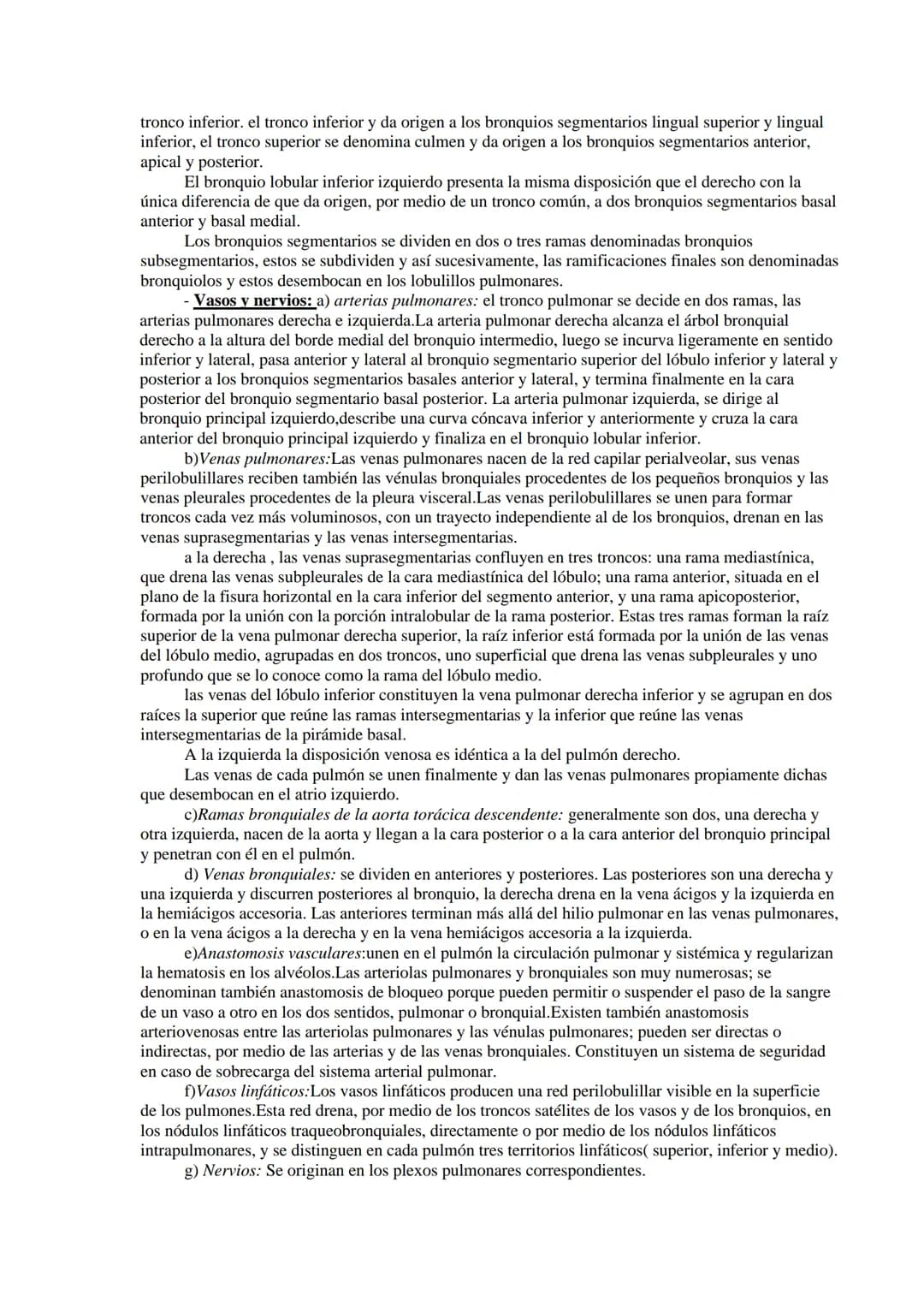 Aparato respiratorio
Está compuesto principalmente por las cavidades nasales, faringe, laringe, tráquea, bronquios y
pulmones.
TRÁQUEA
La tr
