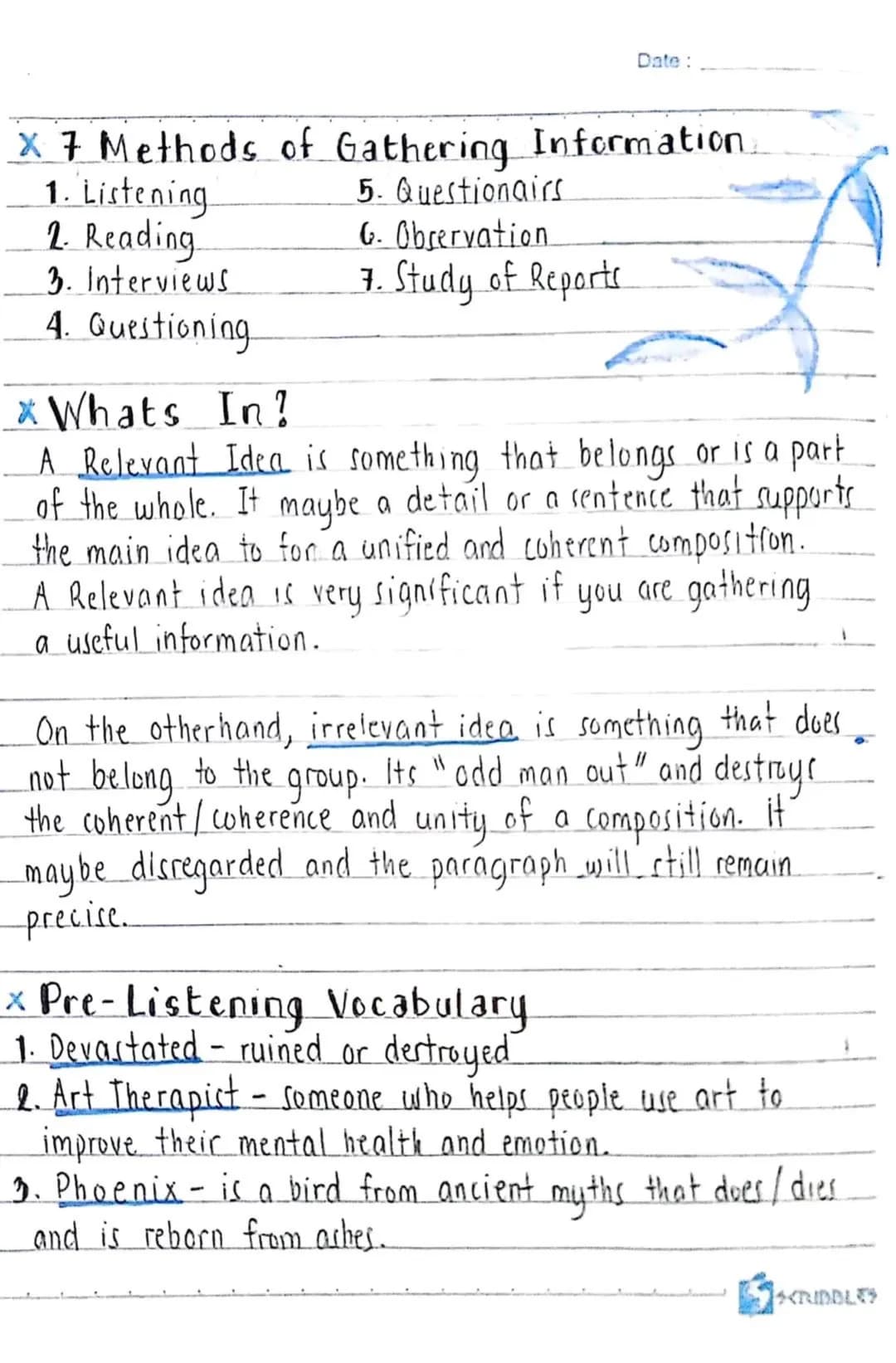 1st Quarter
Date:
M VARIOUS SOURCES
provided or learned about
are different sources of infor-
ort, Public Speech, Informative
ion
aged about