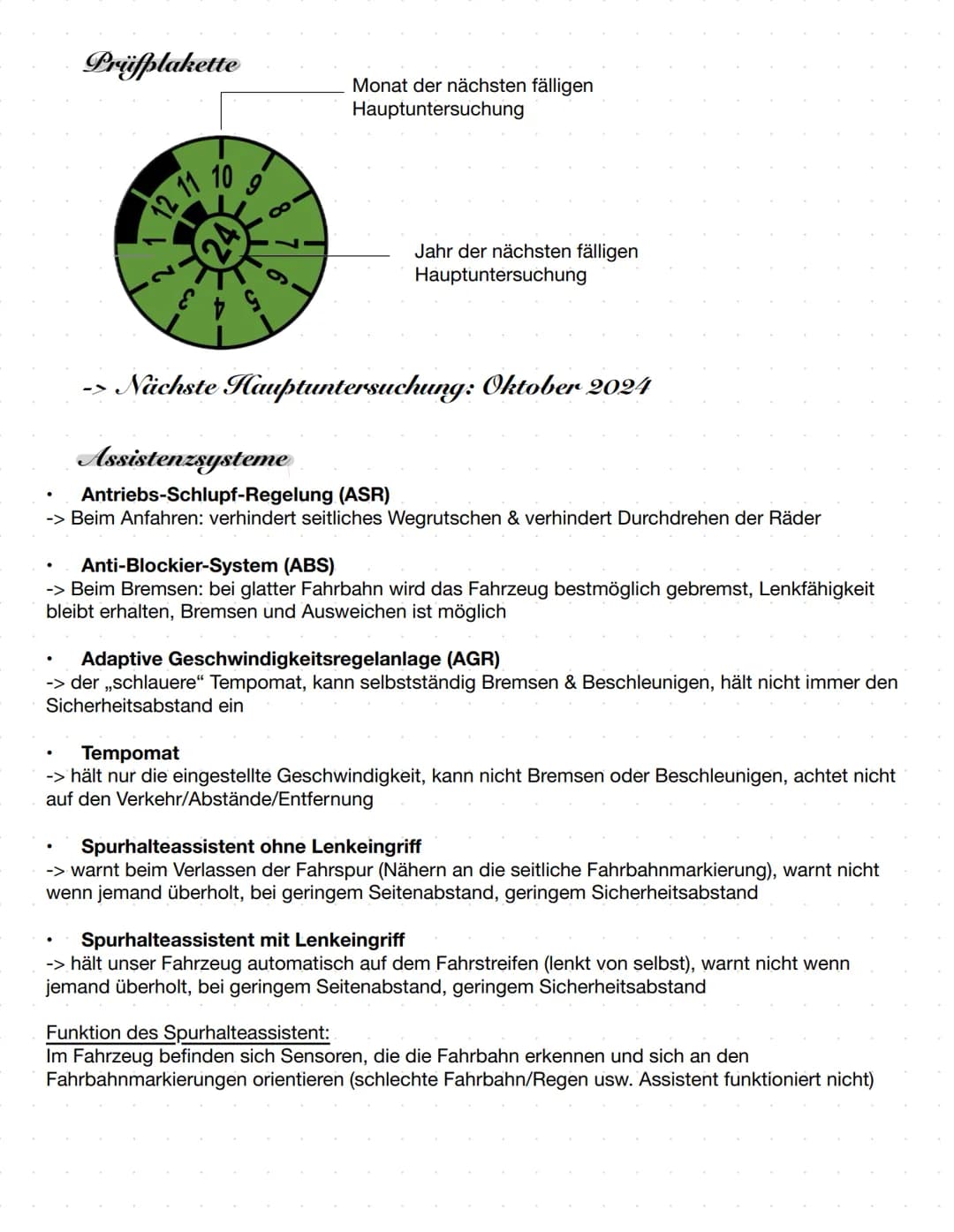 # Fahrschule Technik
Beleuchtung
LED-Scheinwerfer
Überblick
Frontleuchten
1 Standlicht/Tagfahrlicht
2 Blinker
3 Abblendlicht, Fernlicht
