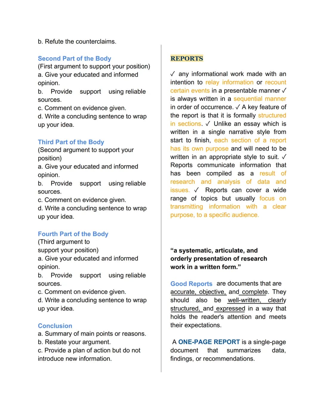 EAPP
REVIEWER
MANIFESTO
Claim - It is a statement or assertion that
is made to support a particular viewpoint
or position. It is a statement