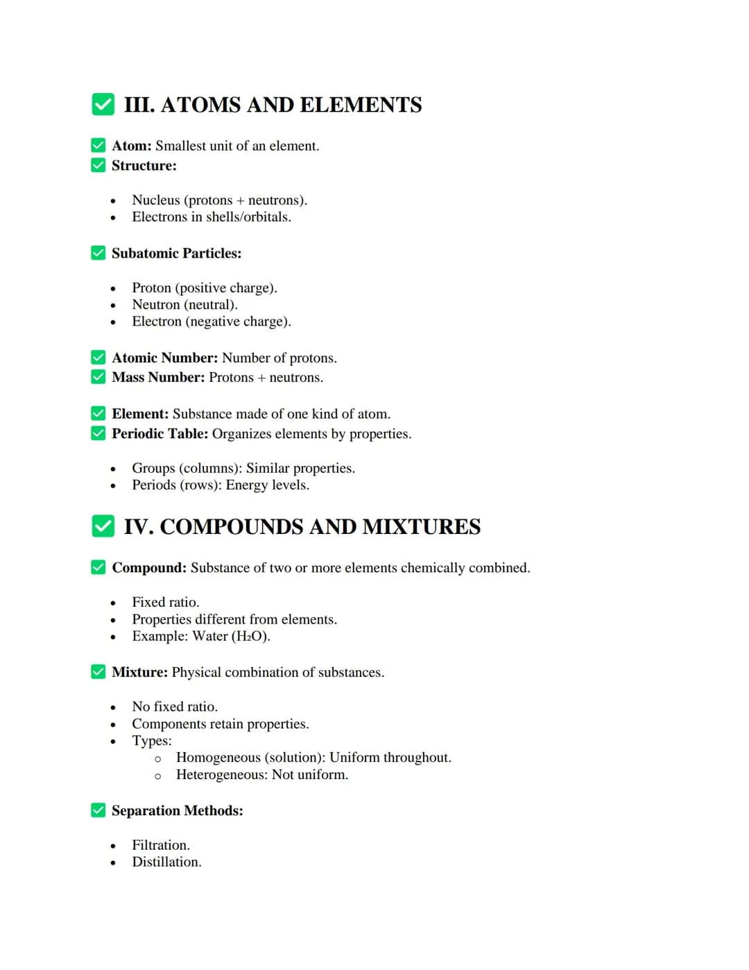 PHYSICAL SCIENCE NOTES
I. INTRODUCTION TO PHYSICAL SCIENCE
Definition:
Physical Science is the study of non-living systems, covering the fun