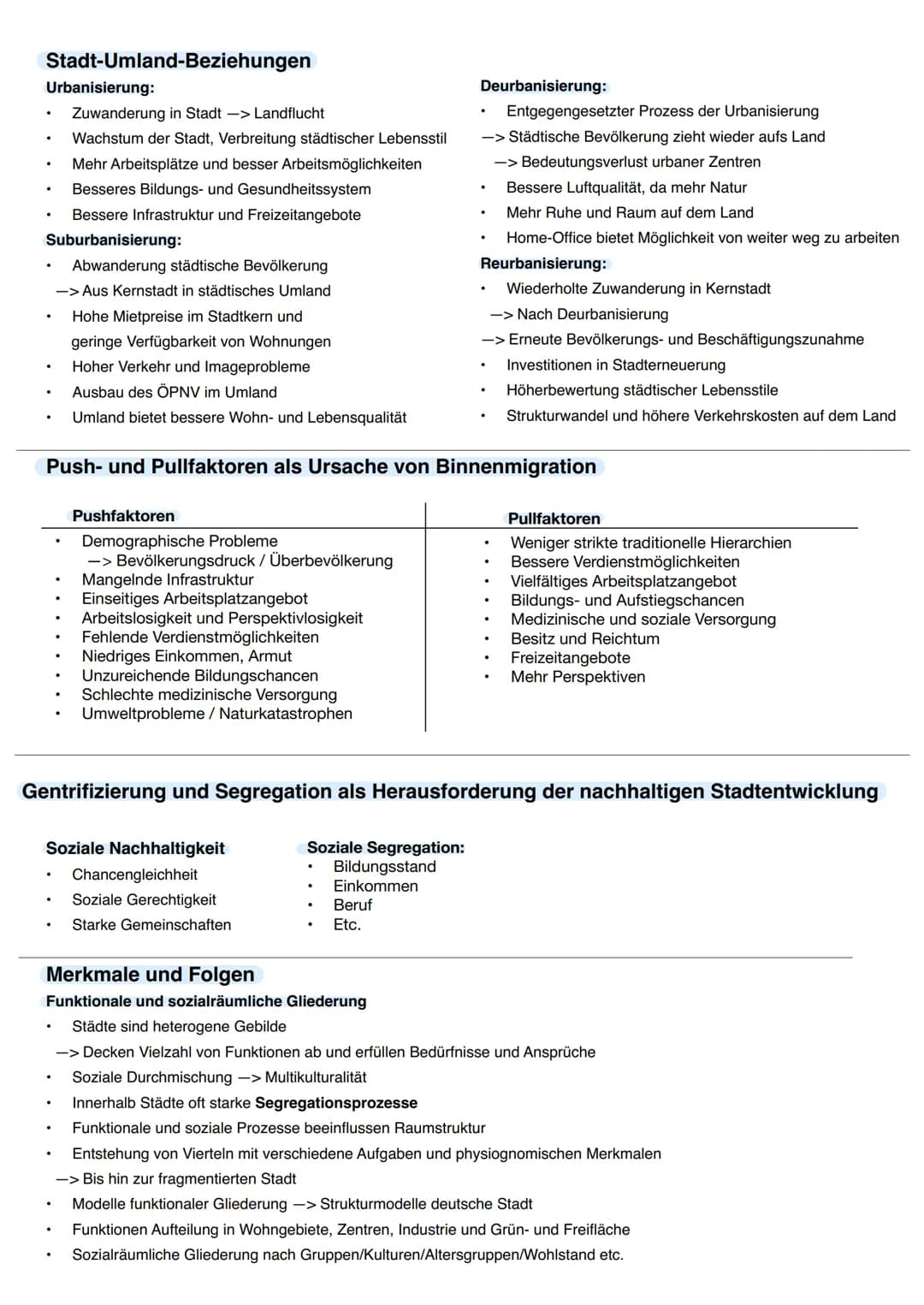 Q2.1- Raumentwicklung in Deutschland und Europa -
Leitbild der Nachhaltigkeit und dessen politische
Umsetzung
Disparitäten in Deutschland un
