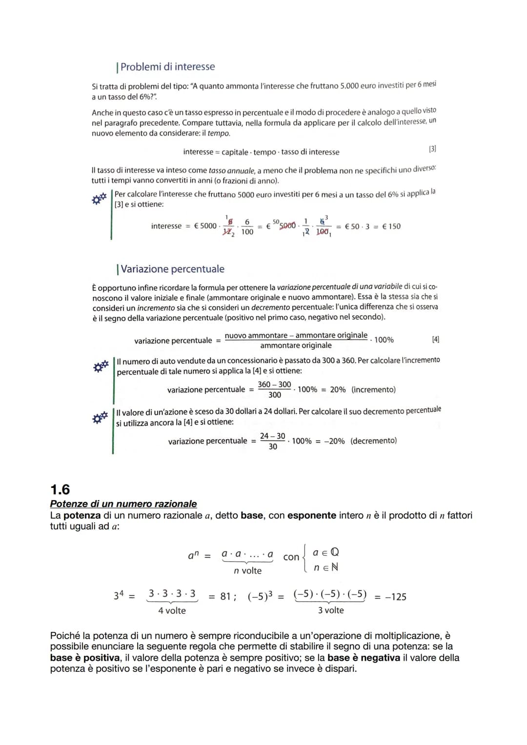 ## MATEMATICA CAPITOLO 1: INSIEMI, NUMERI E OPERAZIONI
1.1
Insiemi
Un insieme è una collezione di oggetti distinti, detti membri o elementi