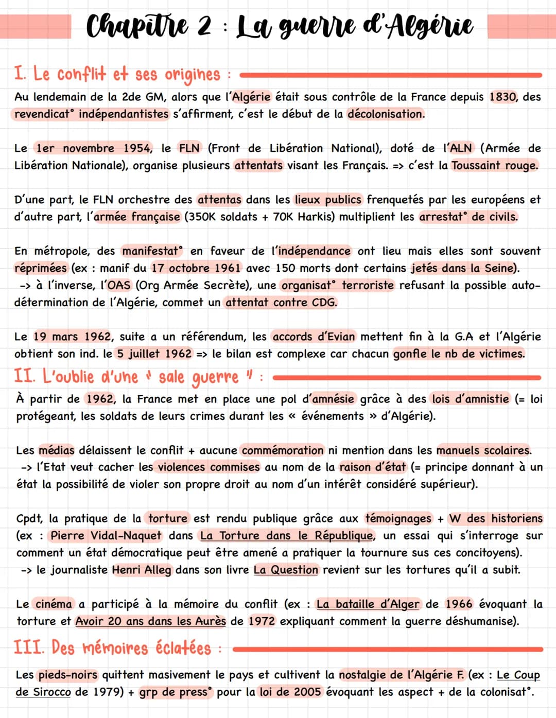 Chapitre 1: La première guerre mondiale
I. Les causes de la première guerre mondiale :
Le nationalisme est un mouvement pol qui revendique l