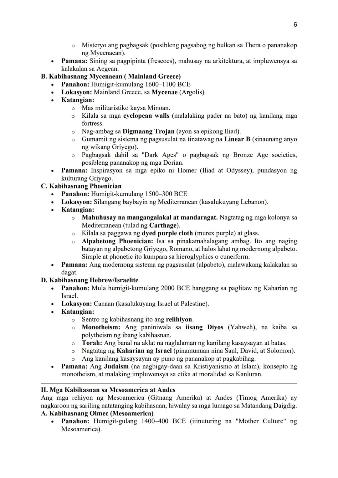 --- OCR Start ---
1
COMPENDIUM OF NOTES
ARALING PANLIPUNAN GRADE 8
"ANG ASYA AT DAIGDIG"
Batay sa Revised K to 12 Curriculum
UNANG MARKAHAN