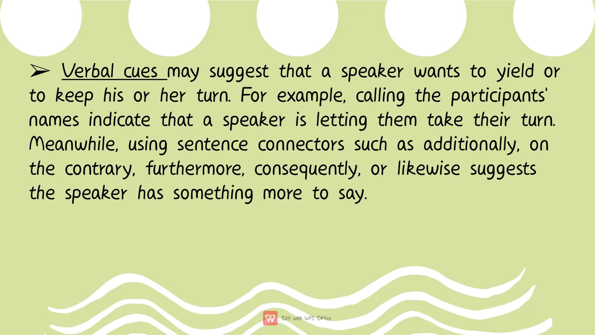 # Types of
Communicative
Strategy A. Nomination
• This is usually used at the beginning of the interaction to
set the purpose of the convers