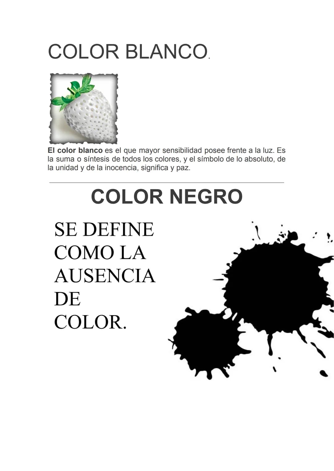 # TEORIA DEL COLOR
# IMPORTANCIA DEL COLOR:
La presencia del color en todos los aspectos de nuestras vidas es sumamente central. Así, el c