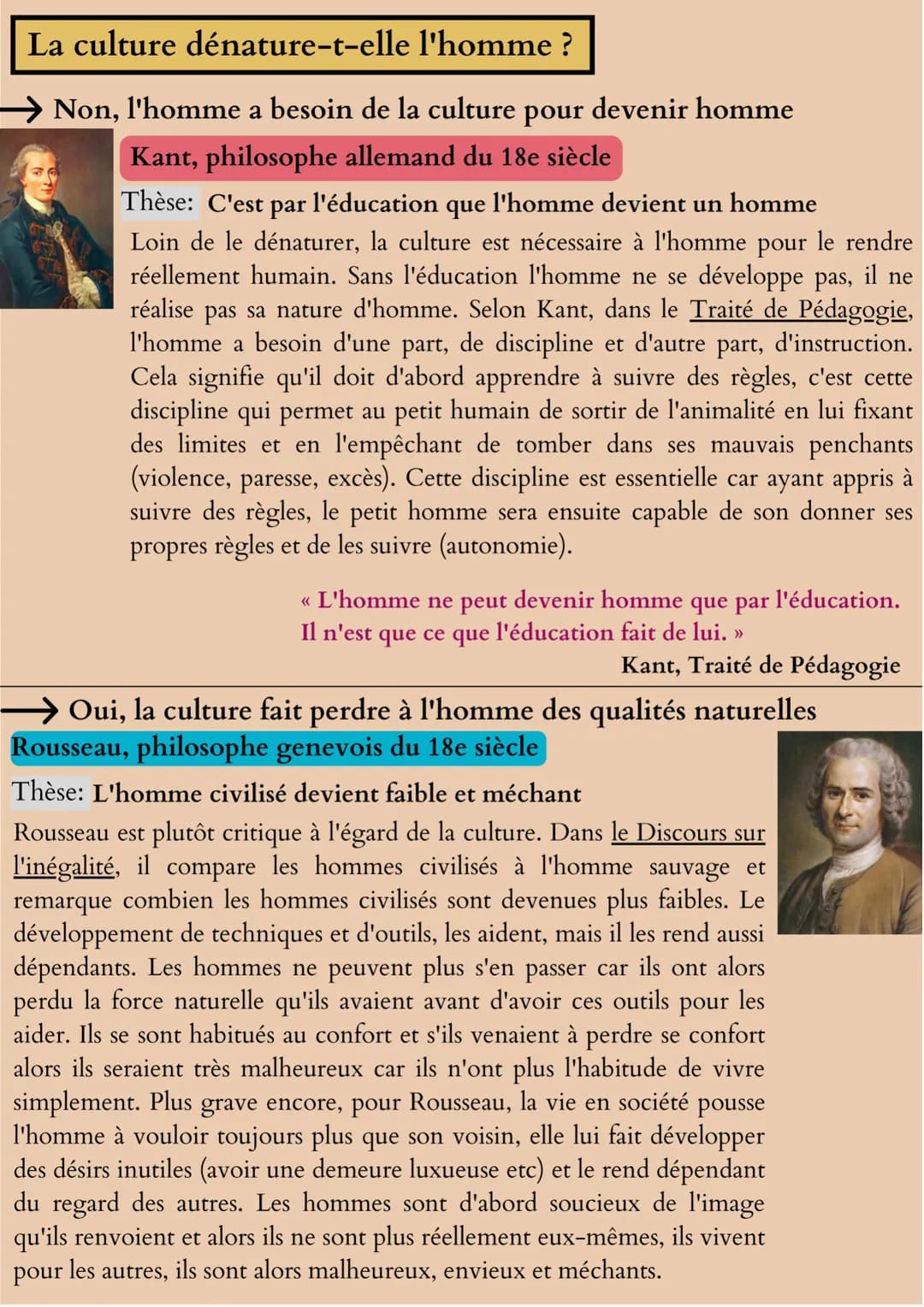 La nature
Définitions importantes :
La nature: On peut définir la nature comme l'ensemble des espaces
et des êtres qui n'ont pas été créés o