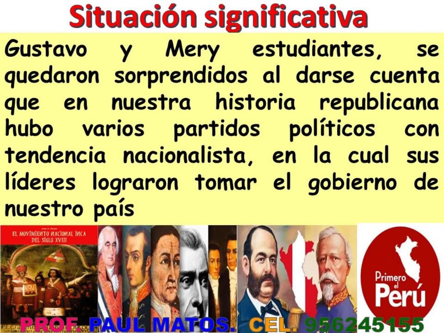 ¿Cómo fue el gobierno
nacionalista de Sánchez Cerro?
(1930-1931)
Piurano conocido como El "Mocho"
PROF PAUL MATOS. CEL. 956245155 COMPETENCI
