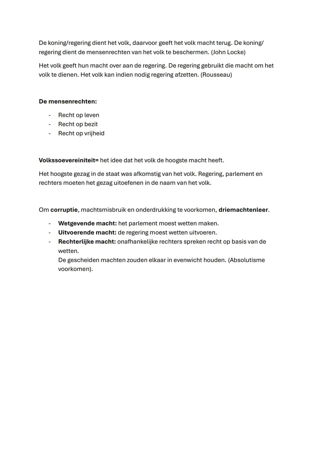 Geschiedenis
Tijdvak 7
Tijdvak 7
De tijd van de pruiken en revoluties
1700-1800
Paragraaf 1:
De verlichting= beweging van mensen die het geb