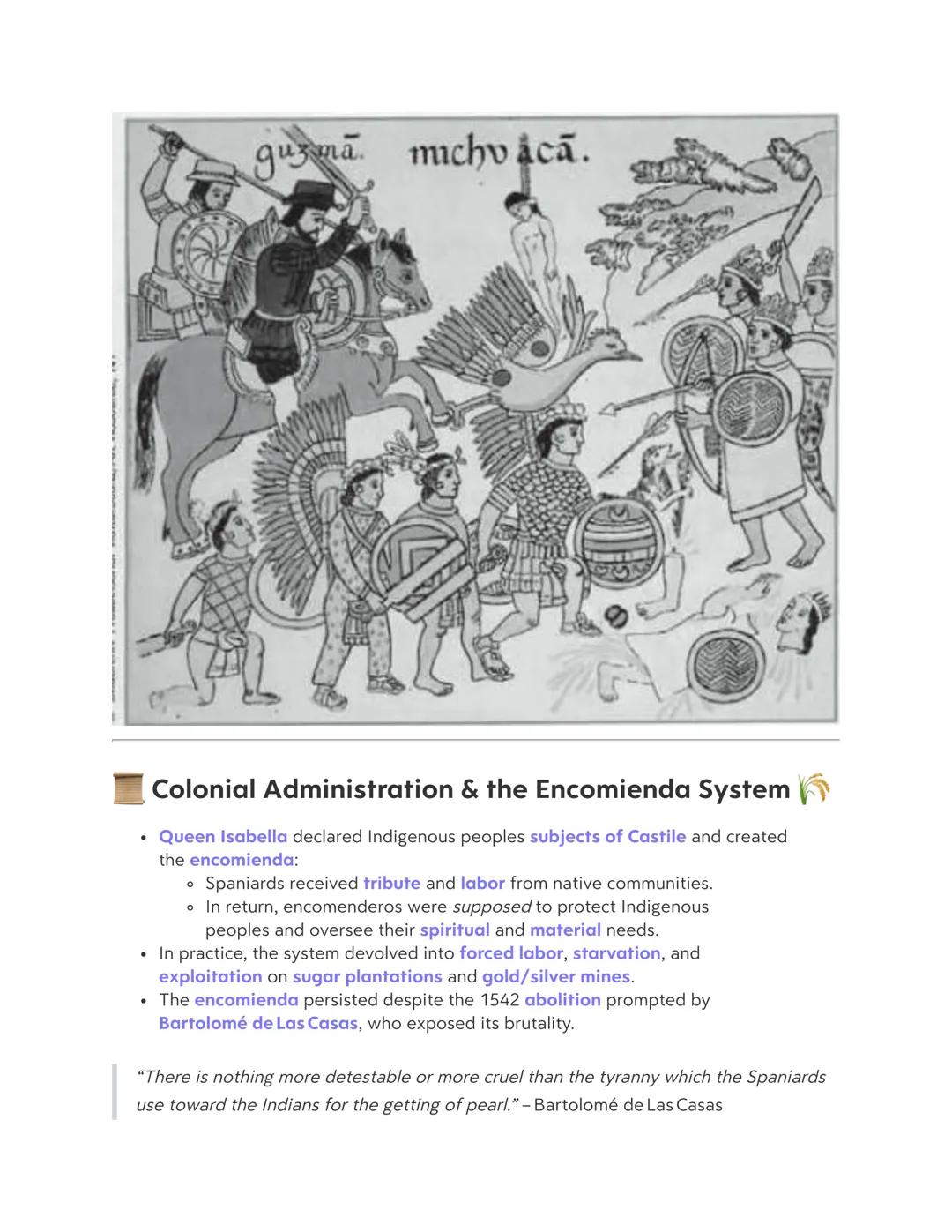 # Spanish Conquest of the Americas
* Hernán Cortés landed on the Mexican coast with a small force of conquistadors equipped with horses, st