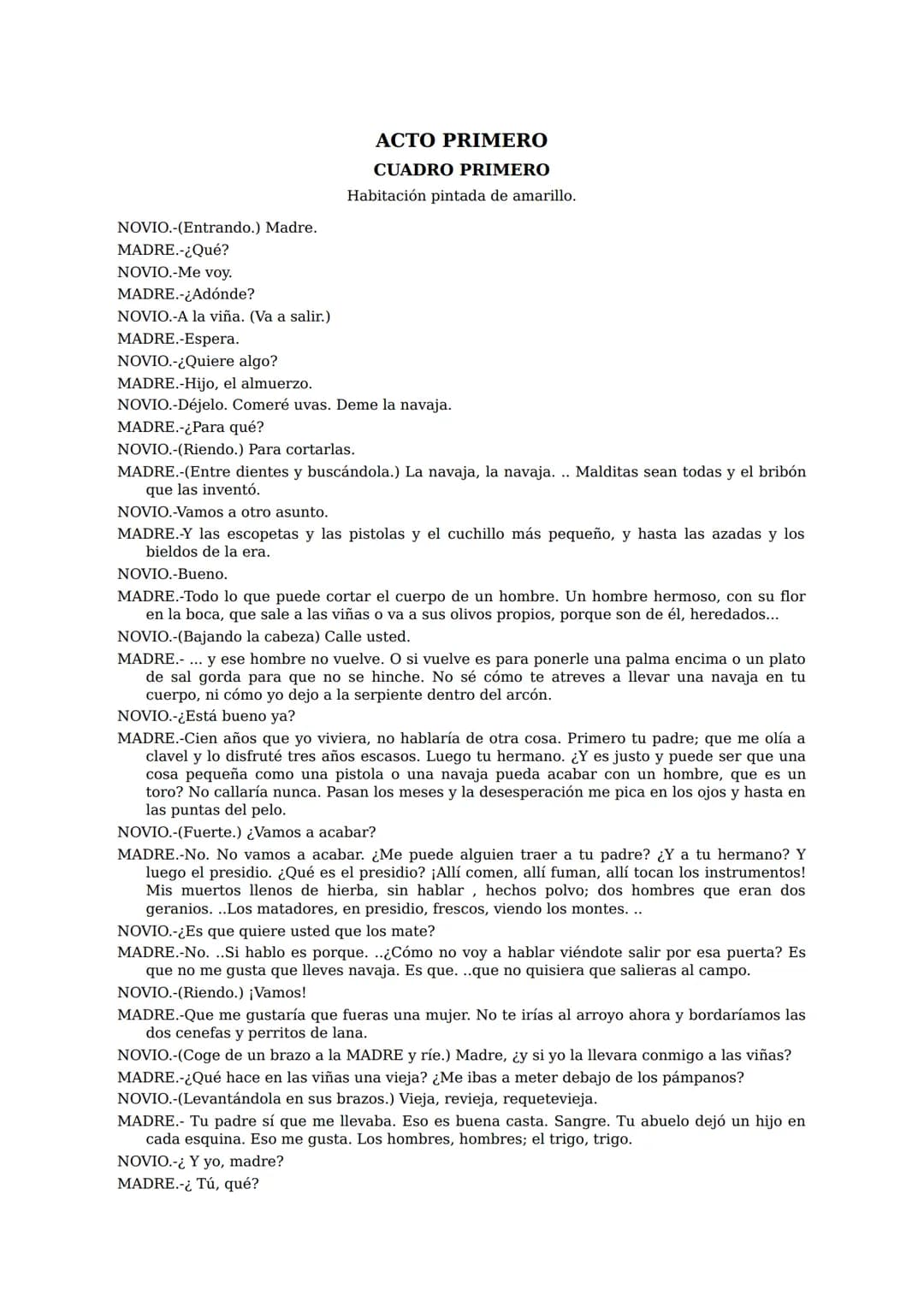 ## BODAS
DE SANGRE
FEDERICO
GARCÍA LORCA Federico Garcia Lorca
Bodas de Sangre
BajaLibros
.com
BajaLibros.com Bajalibros.com
Queda rigur