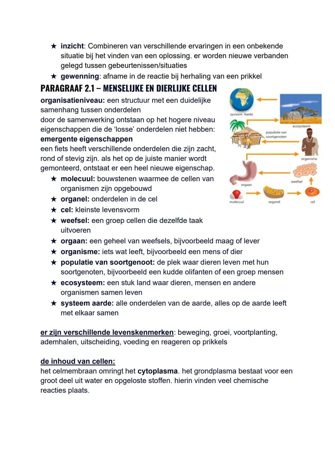 BIOLOGIE SAMENVATTING H1 EN H2
PARAGRAAF 1.1 - COMMUNICATIE
★ gedrag: alles wat een mens of dier doet of nalaat (niet doet)
★ signaal: een p
