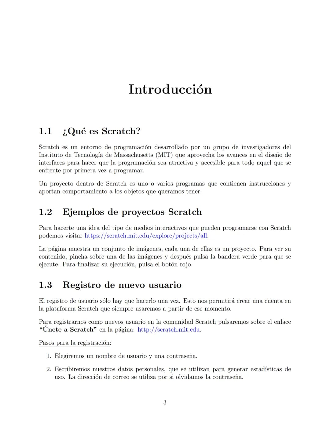 Scratch
Grau Marianela Clara & Barletta Luciano
February 7, 2024 # Índice
1 Introducción 3
1.1 ¿Qué es Scratch? 3
1.2 Ejemplos de proyect