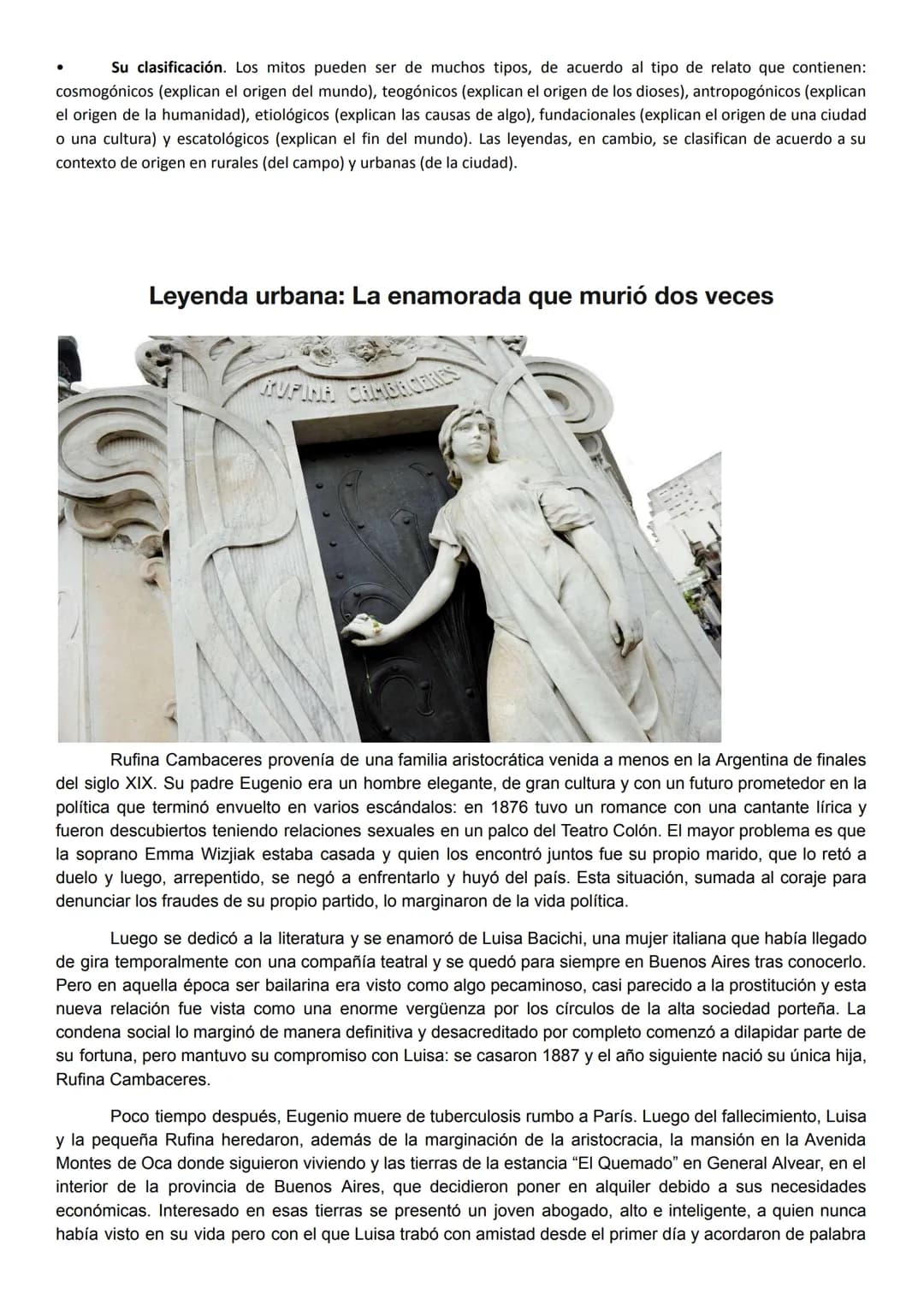 # El mito y la leyenda
El mito y la leyenda son dos formas distintas de relato tradicional, con las que el ser humano ha expresado y
transm