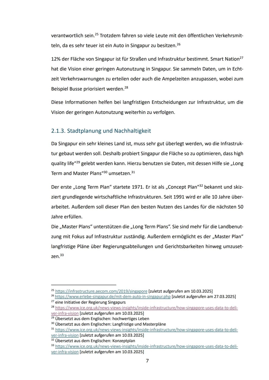 2025
SMART CITIES ALS MODELL
DER ZUKUNFT
Fortschritt oder Gefahr? Eine Analyse am Beispiel Singapurs
Abbildung 1
Skyline von Singapur (Q