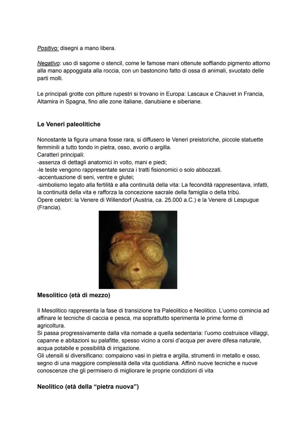 # ARTE DELLA PREISTORIA E DELLE
PRIME CIVILTÀ
Preistoria
Il termine Preistoria significa letteralmente "prima della storia", cioè prima de
