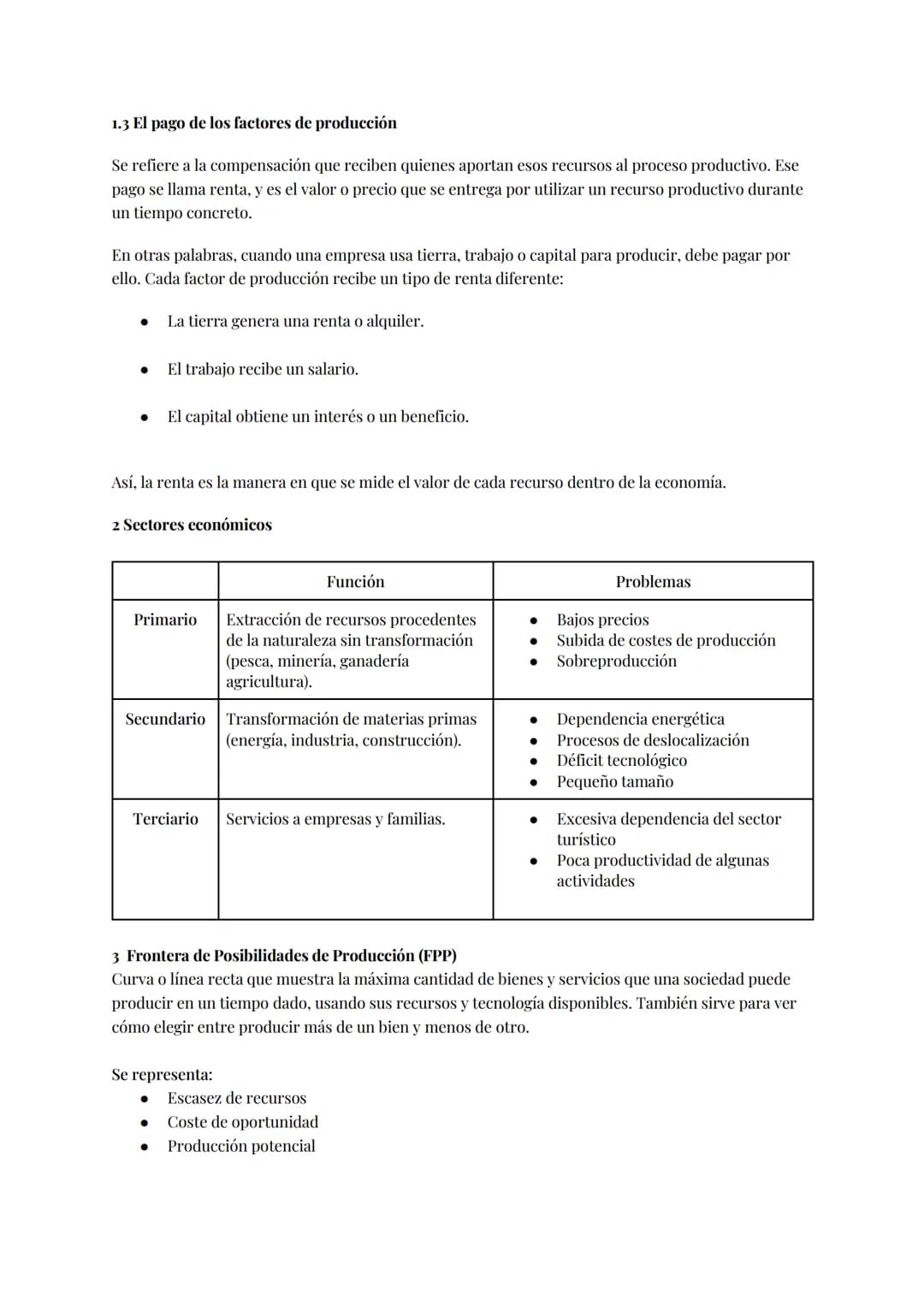 # Economía Examen 1
T1 - Economía, la ciencia útil
1
- Economía: ciencia que se ocupa de estudiar cómo las personas administramos recurso