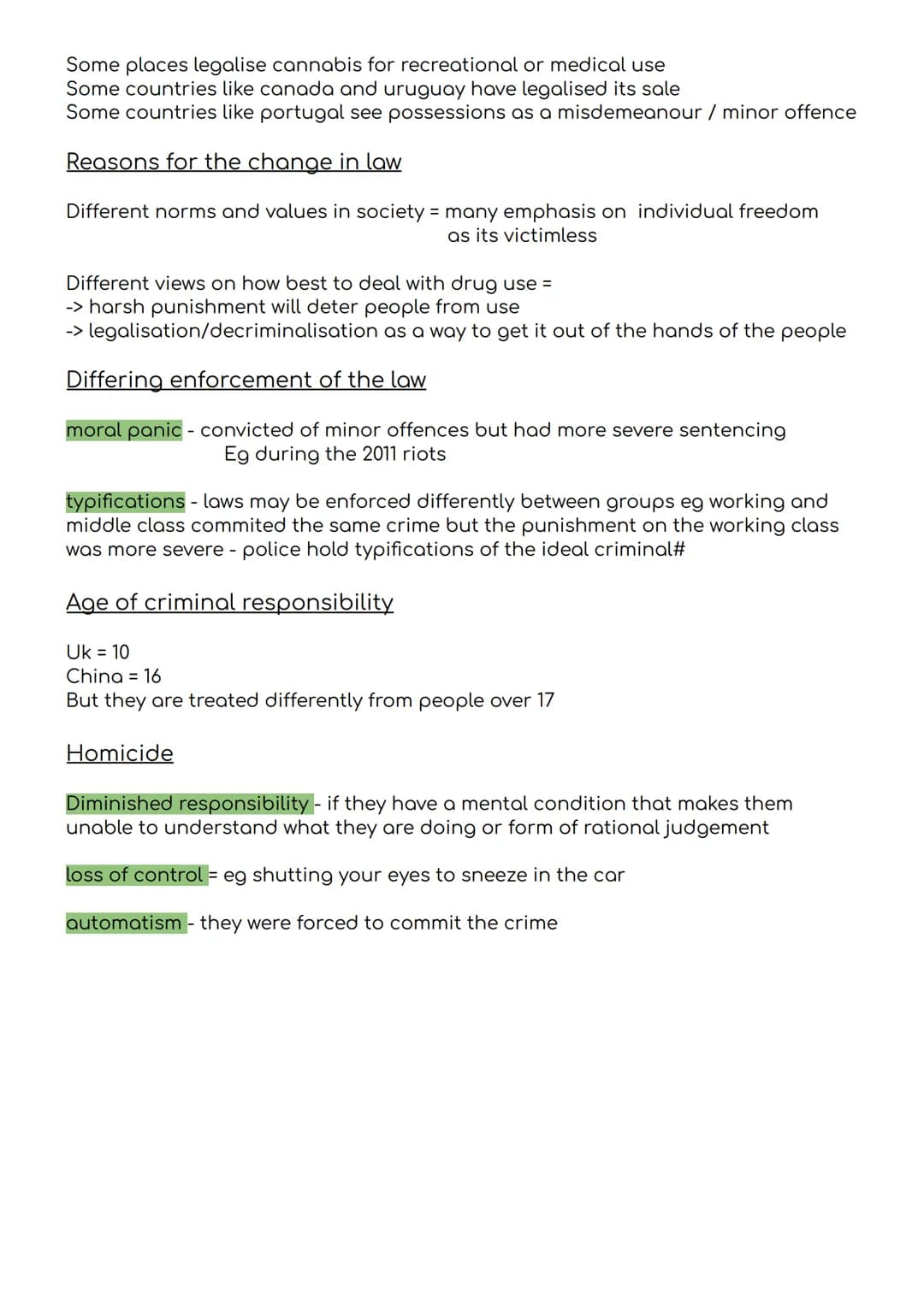 # Criminology
Applied
certificate and
diploma
Unit 2
Notes + revision
wjec # Criminology 1.1
Norms = general principles or guidelines