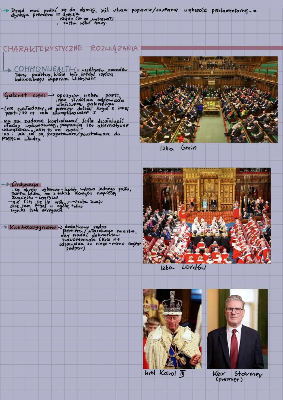 # Systemy polityczne
- system parlamentarno-gabinetowy.
Czjednocrone Królestwo W. Brytanii, i Irlandia Ρύτησινια)
SPECYFIKA, SYSTEMU
dzi