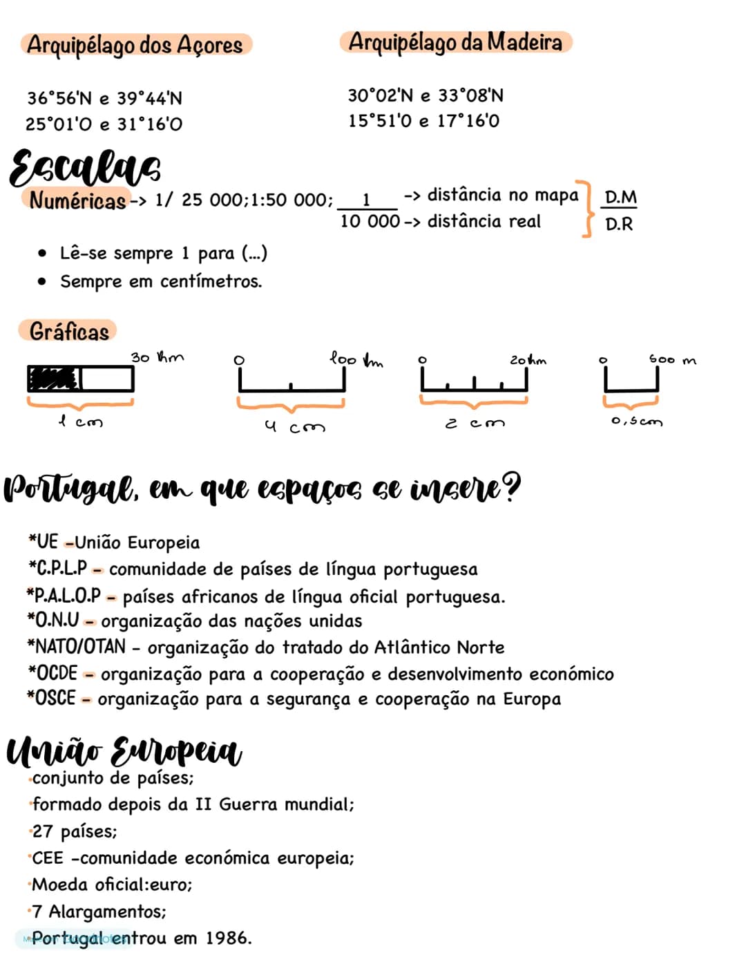 # geografia Resumo (12/10/2025)
* localização relativa: em relação aos pontos cardeais.
* localização absoluta: localização exata.
Geo