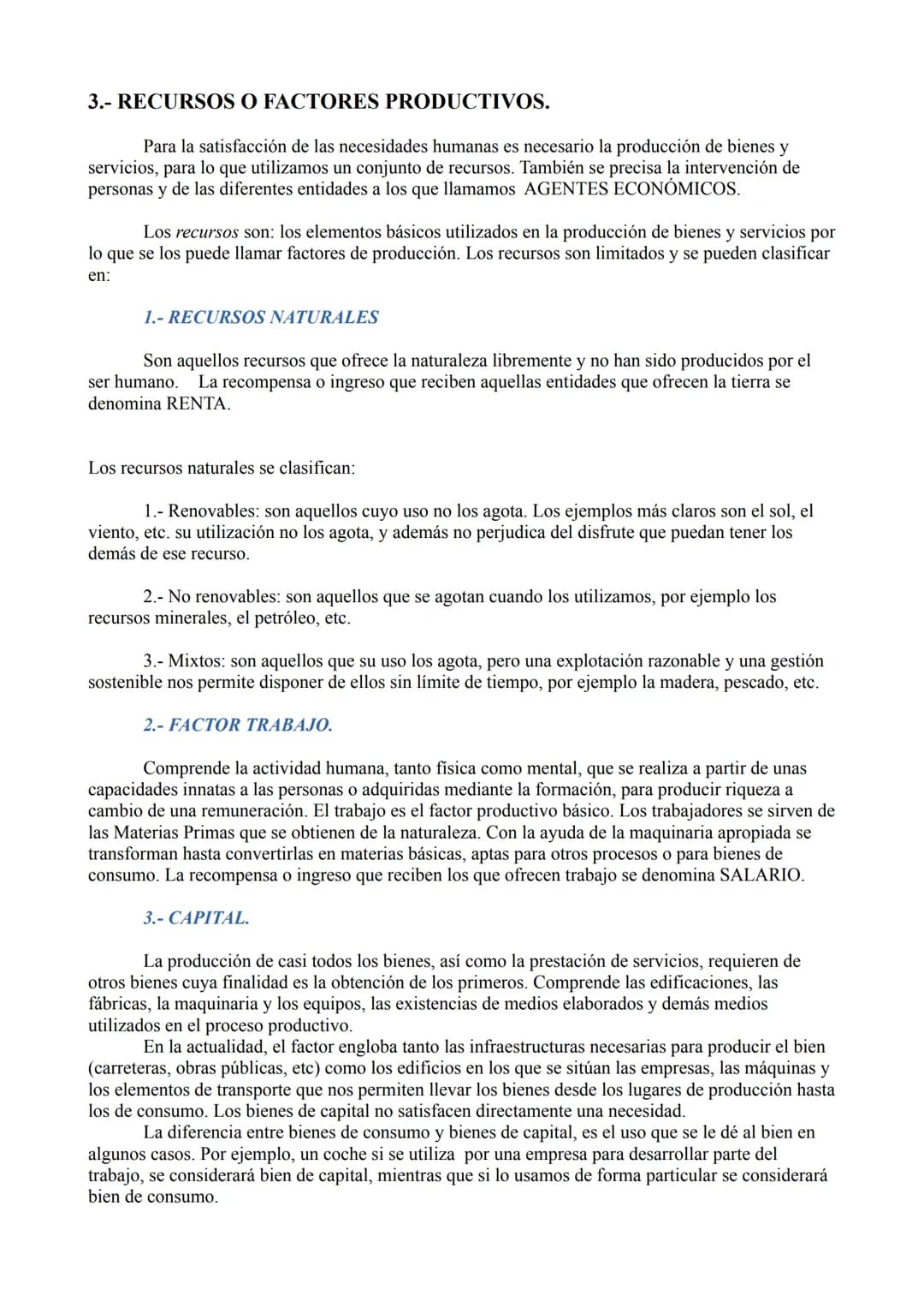 # TEMA 1: LA ECONOMÍA: LA NECESIDAD DE ELEGIR.
1.- ¿QUÉ ES LA ECONOMÍA?
El término economía proviene del griego oikos, que significa "casa