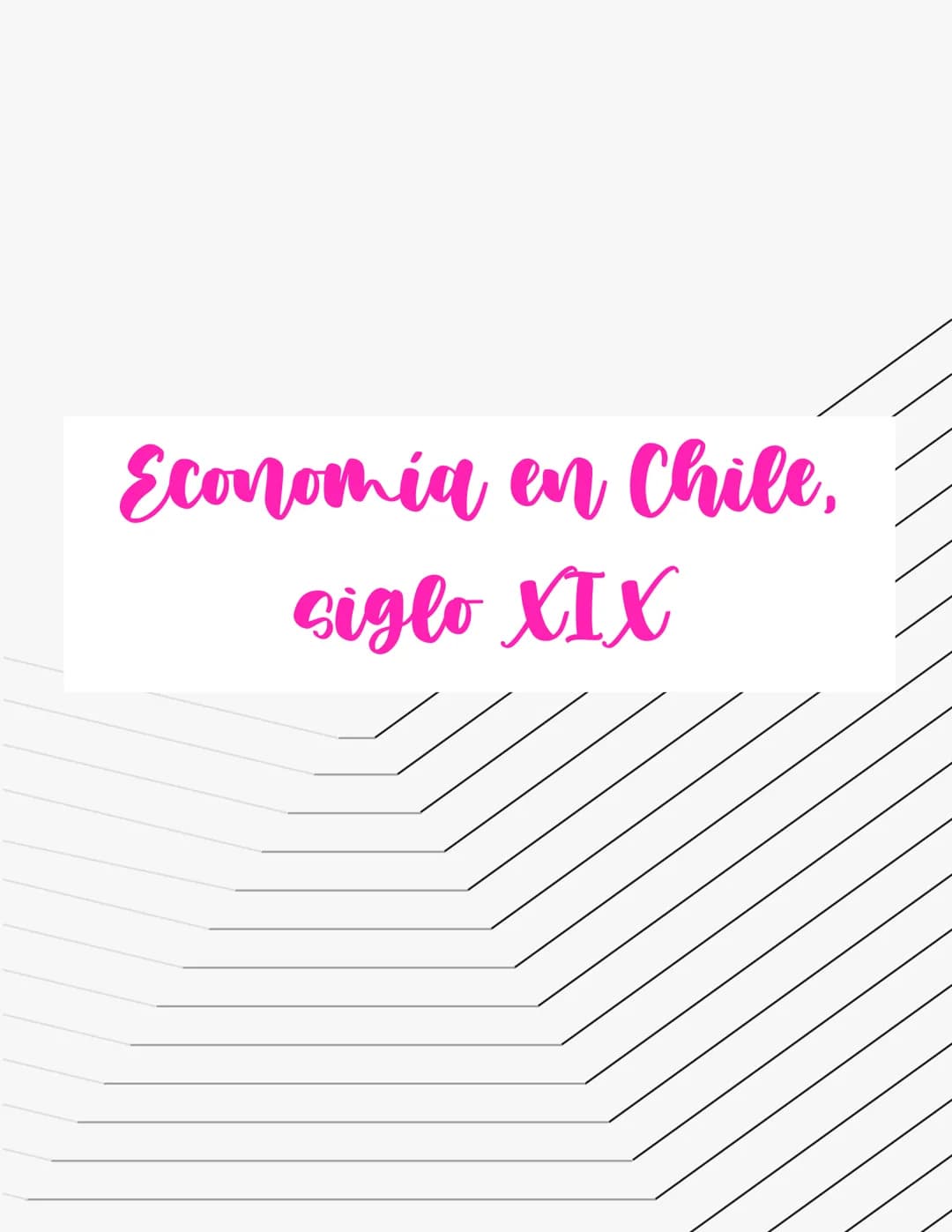 # Economia en Chile,
siglo XIX # Ciclo Minero de la Plata y el Cobre
(1820-1880)
Minería: El estado se limitaba a legislar y
fiscalizar. L