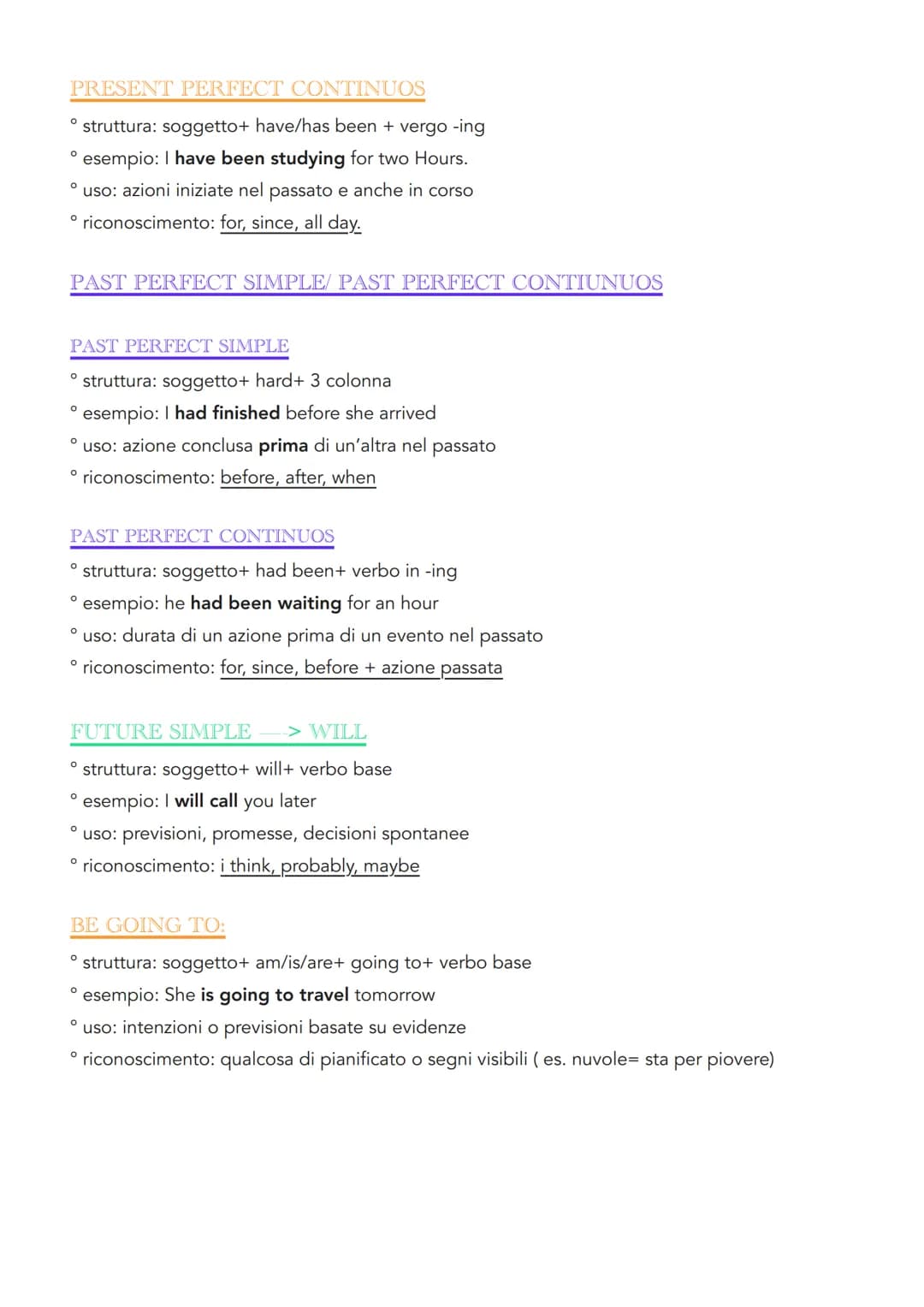 # PRESENT SIMPLE/PRESENT CONTINUOS
# PRESENT SIMPLE
* struttura: soggetto+ forma base del verbo (con -s alla 3º pers. sing.)
* esempio: