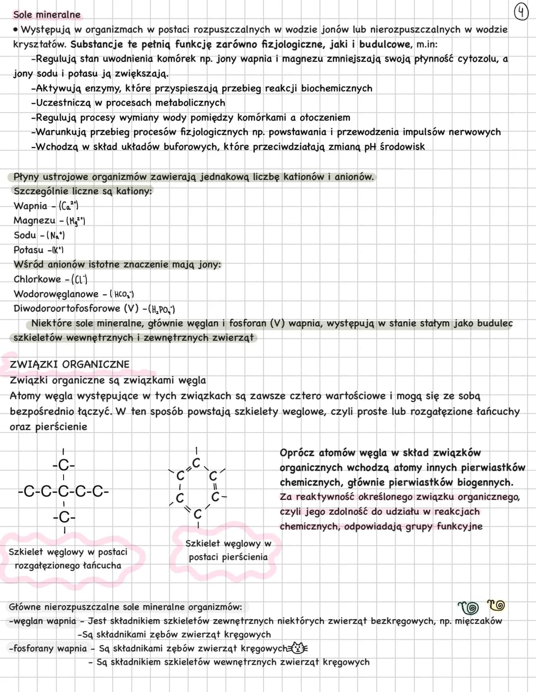 Pierwiastki chemiczne
* Mikroelementy pierwiastki chemiczne, które stanowią mniej niż 0,01% suchej masy komórek
* Makroelementy pierwia