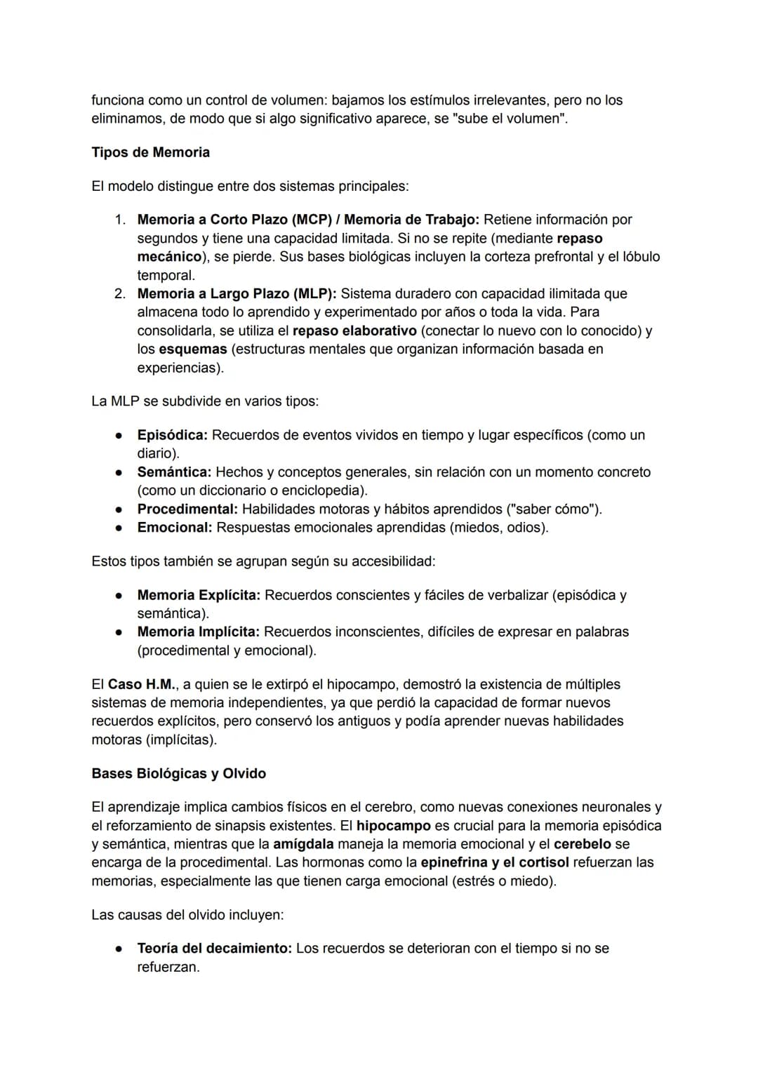 # Resumen Extenso de los Contenidos: Procesos
Psicológicos y Neurociencias
El material de estudio abarca temas cruciales de la psicología y