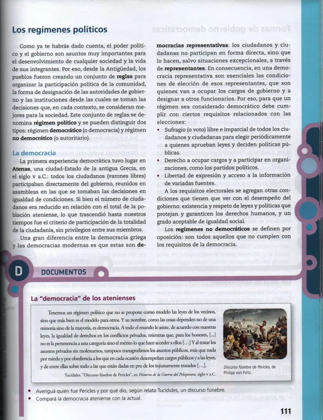 CAPÍTULO
C
9
Distintas formas
de organizar y
ejercer el poder
En distintos momentos de la historia, cada sociedad organizó las maneras de a