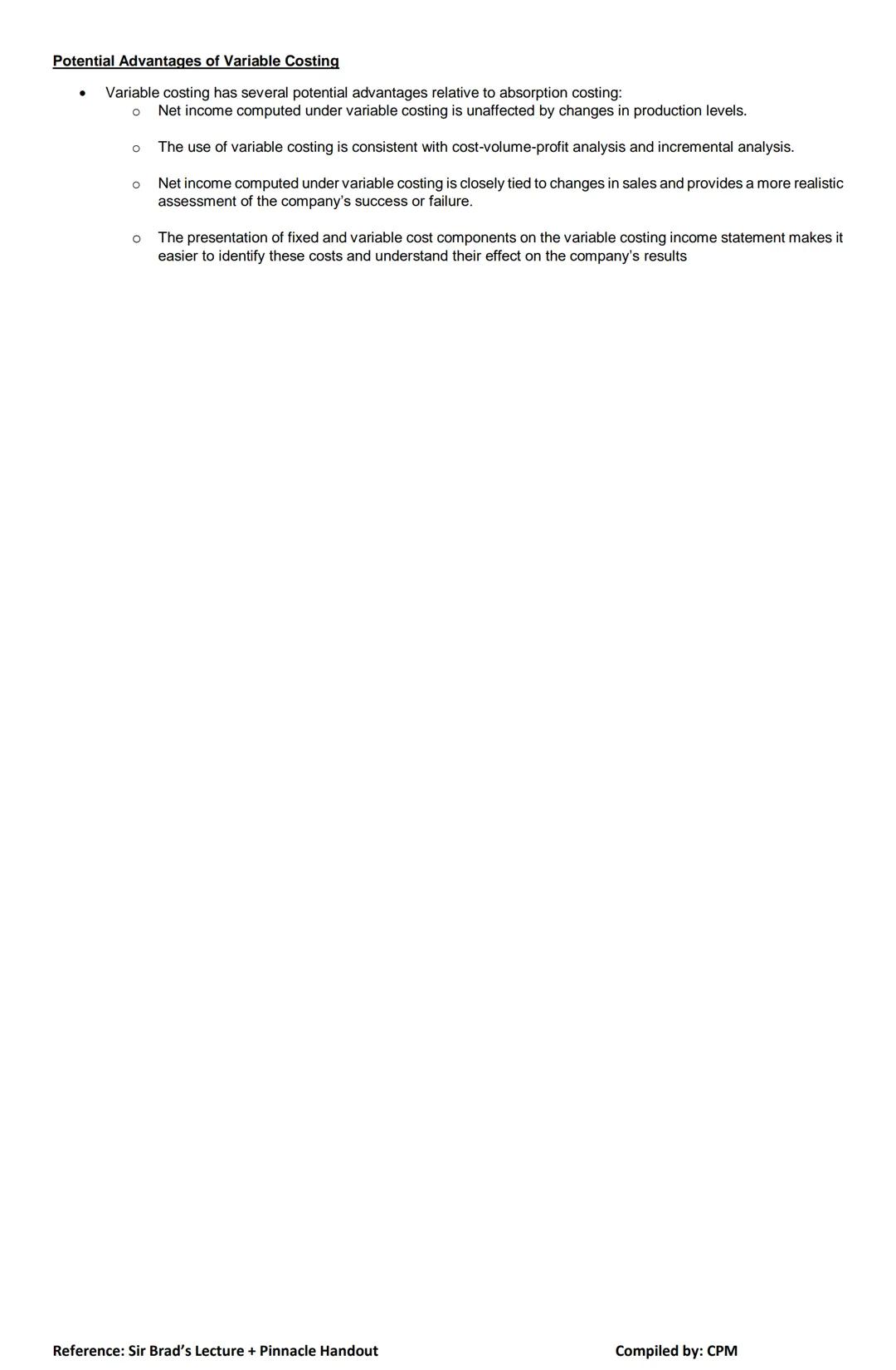 MS NOTES
INTRODUCTION TO MS
Management Accounting (MA) Provide useful
Relevant information
Management
Services (MS)
Financial Management
M