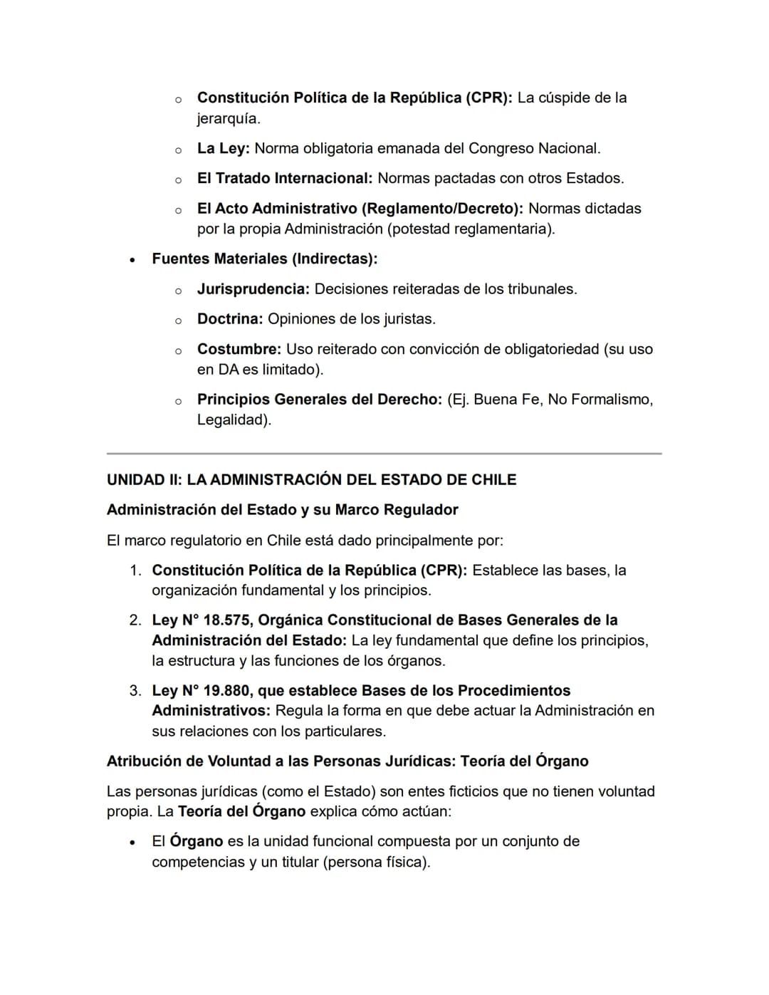 # UNIDAD I: ADMINISTRACIÓN Y DERECHO
Concepto de Derecho Administrativo
Es la rama del Derecho Público que regula la organización, el func