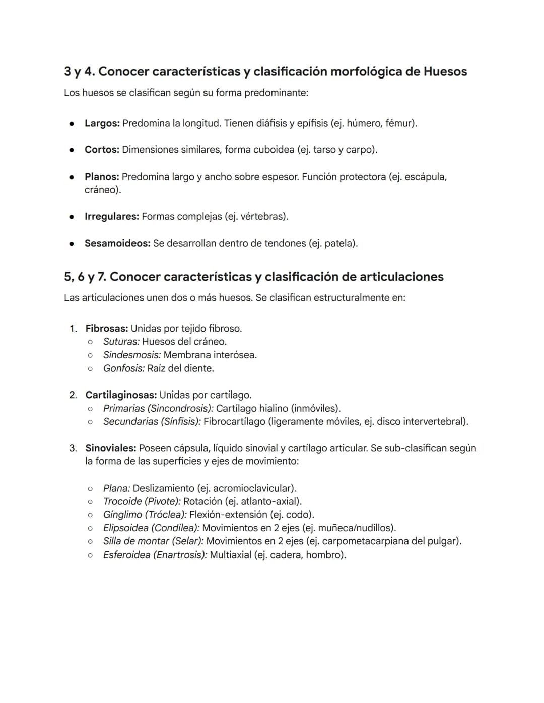 # TEXTO ESTUDIO EXAMEN ΑΝΑΤΟΜΙΑ
SOLEMNE 1
I. UNIDAD: GENERALIDADES DE ANATOMÍA
(Preguntas 1-8)
1. Reconocer planos y ejes de movimiento