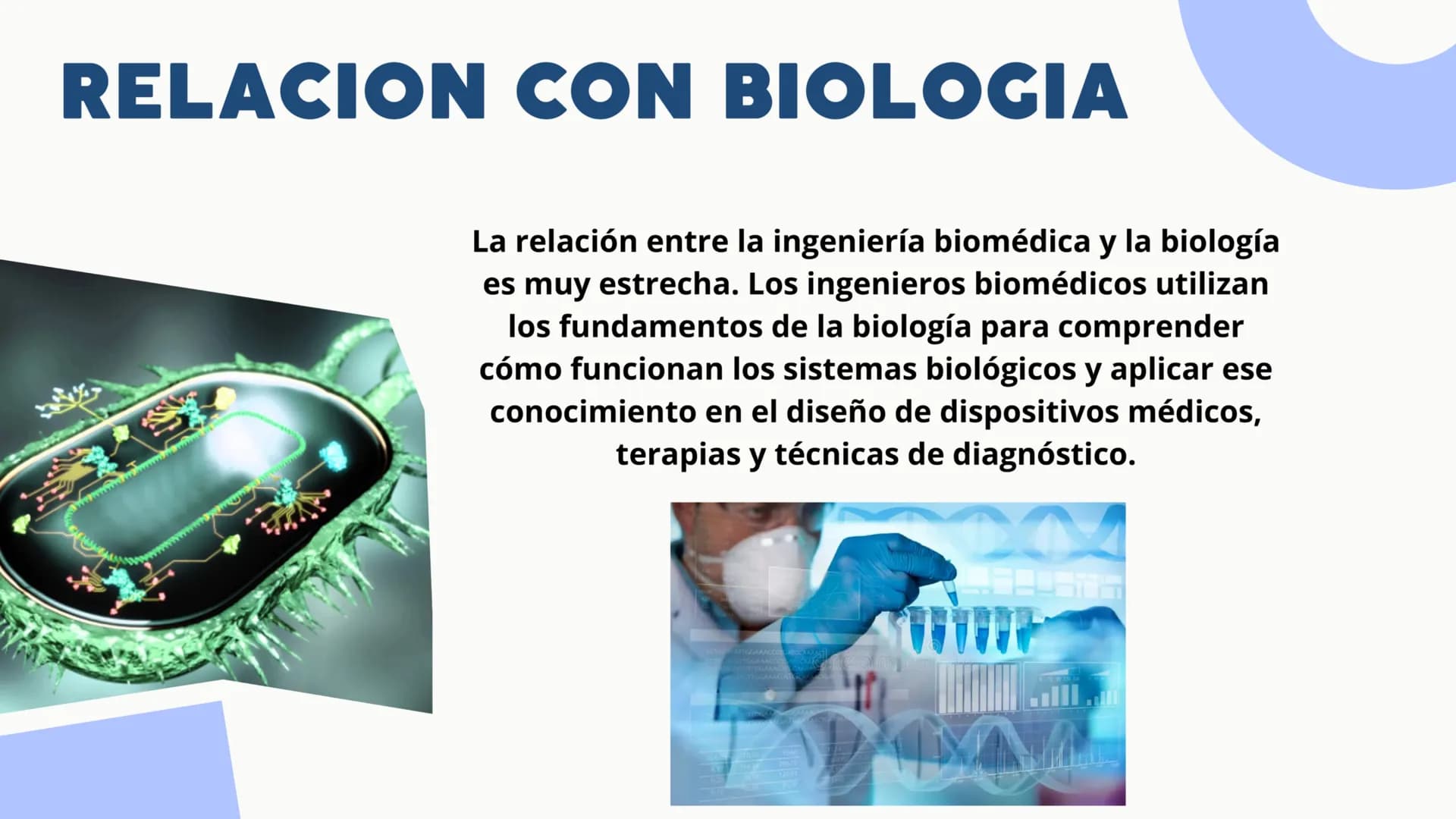 # RELACION CON MECANICA
La relación entre la ingeniería biomédica y la ingeniería mecánica es estrecha y significativa, ya que ambas discip