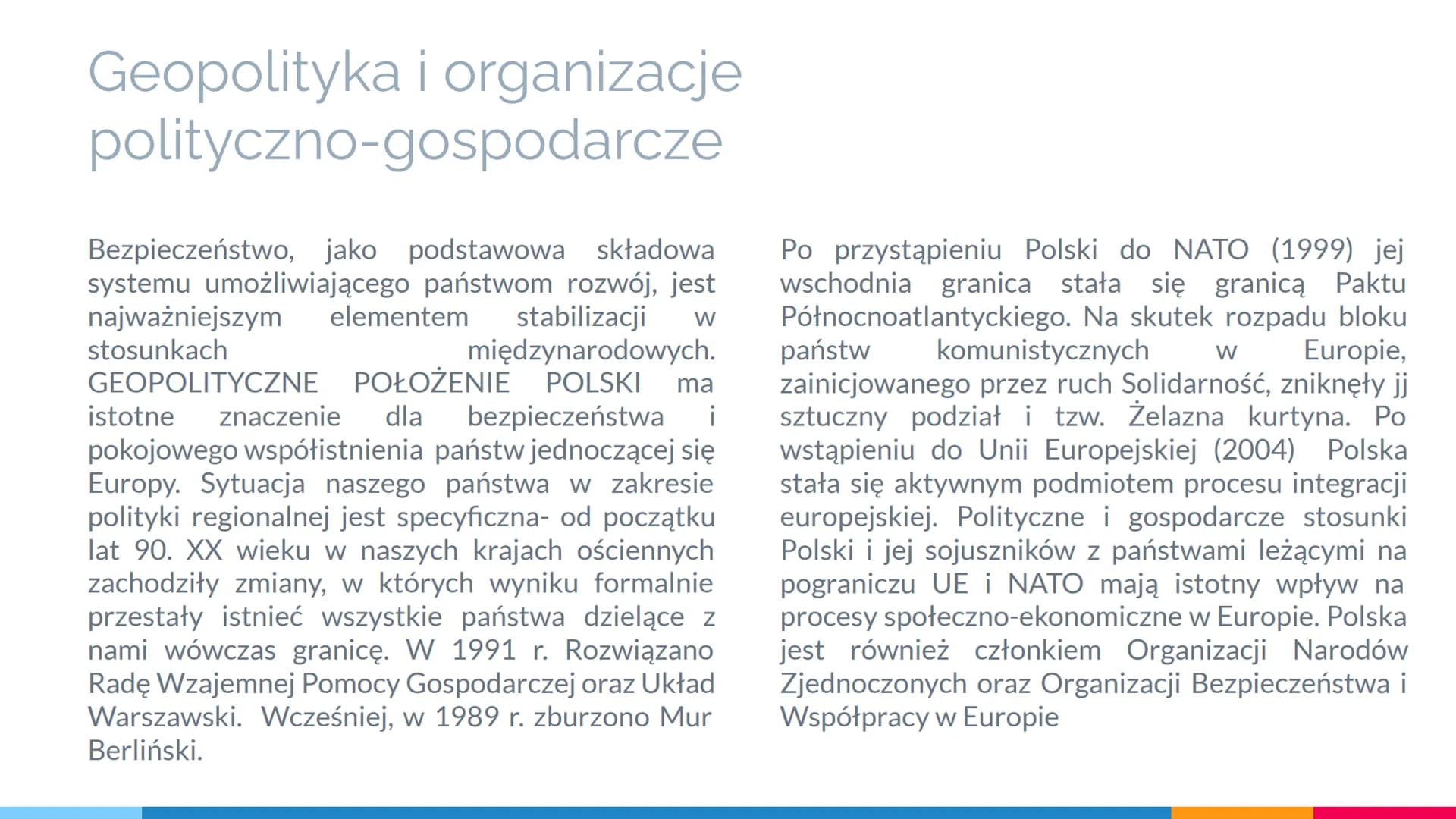BEZPIECZEŃSTWO
PAŃSTWA # Bezpieczeństwo własne i zbiorowe
BEZPIECZEŃSTWO- stan, w którymś komuś lub czemuś nic nie grozi. Można mówić o bezp