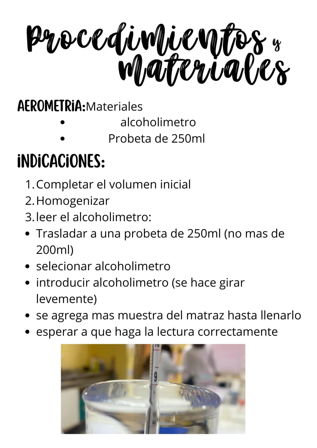 ¿como sacar el
Grado Alcoholico?
(informe)
Nombre: Benjamin Ponce
Profesor: Italo Bolivar
Curso 3Medio B Grupo 2
Asignatura. Elaboracion de