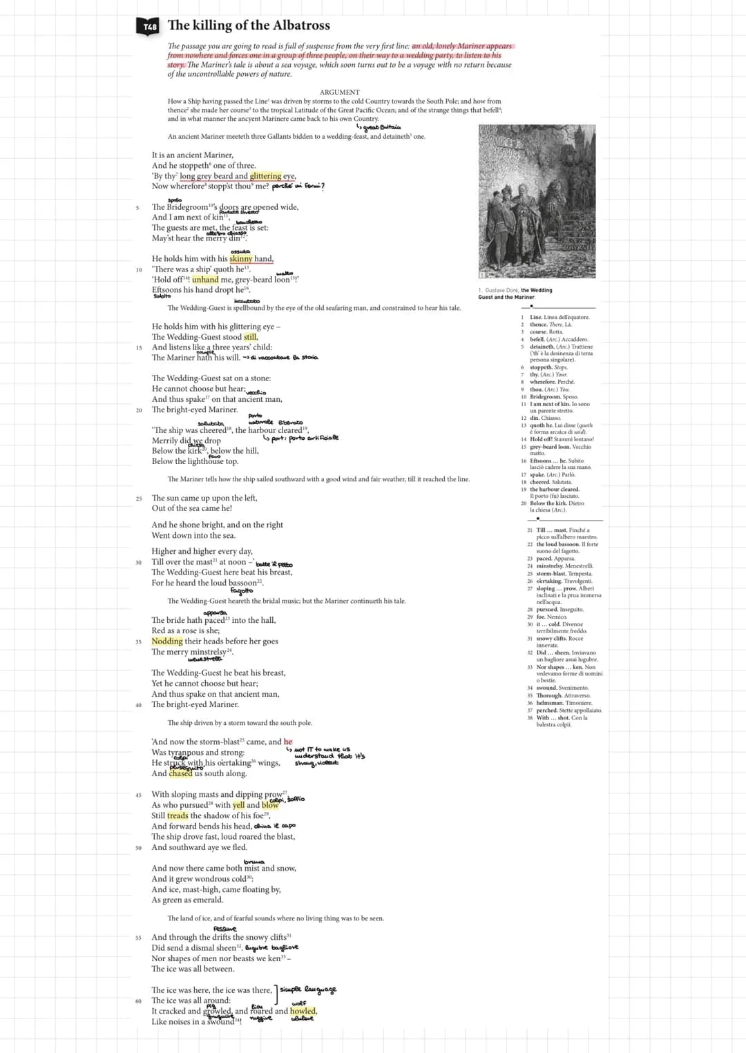 # Samuel Coleridge
1772-1834
## THE RIME OF THE ANCIENT MARINER
His only poem
- Archaic term of sailor
- It's used because Romanticism r
