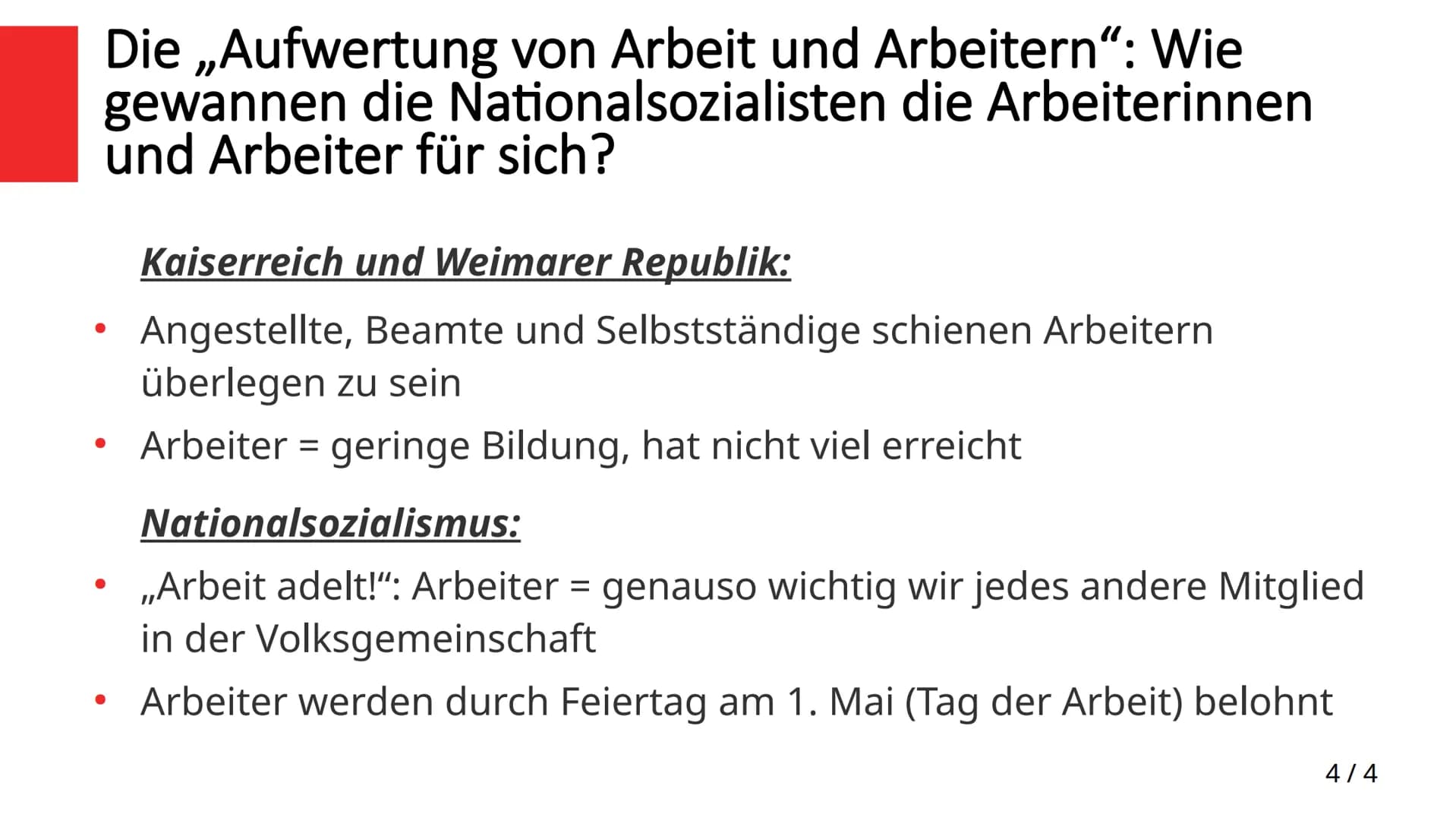 # Definition Begriff
Die Nationalsozialisten wollten eine Deutsche Volksgemeinschaft aus der Deutschen Bevölkerung machen.
- Sie soll eine „