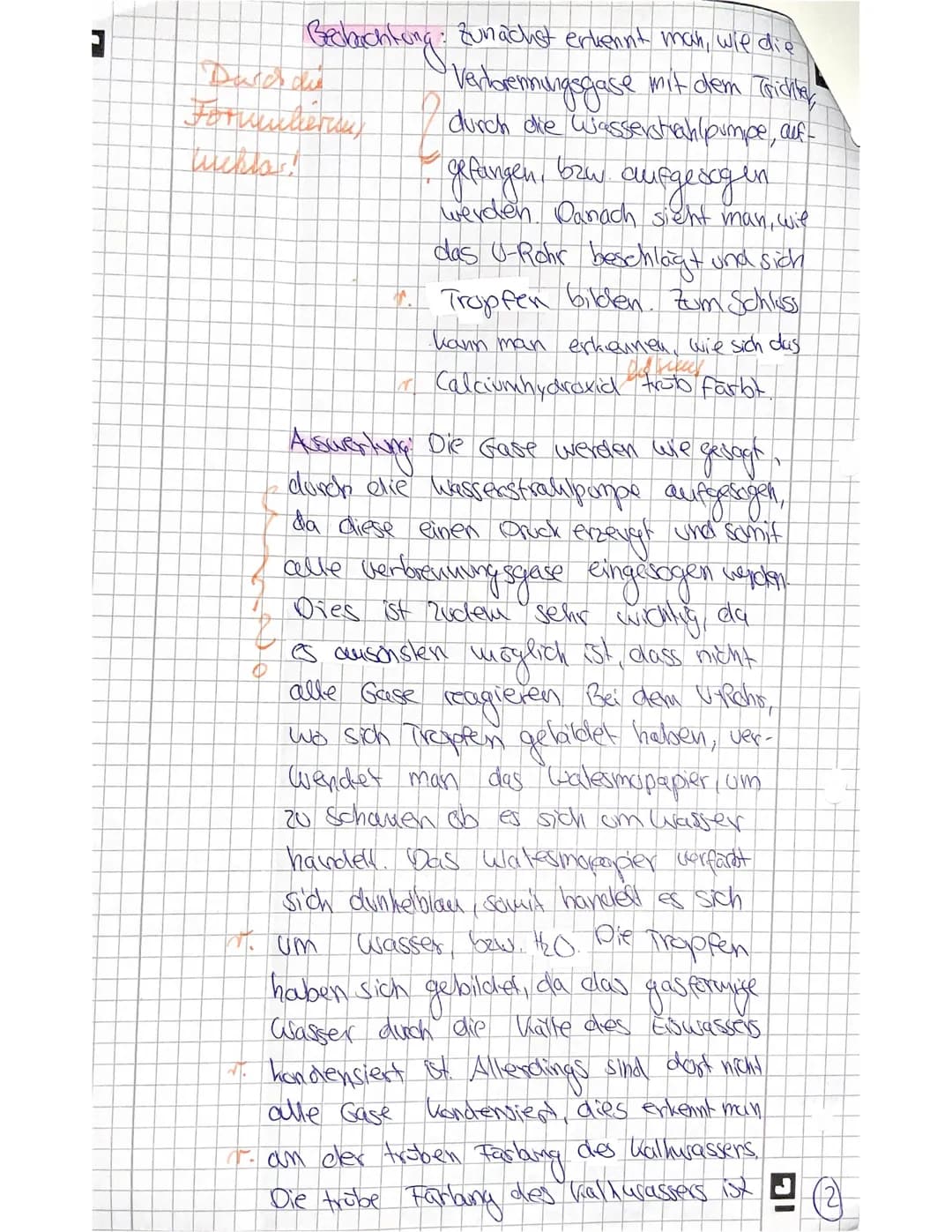 # Aufgaben:
1. Qualitativer Nachweis
Propan, ein Gas, das u. a. in Campingkochern vorkommt, soll darauf überprüft
werden, ob es zu den organ